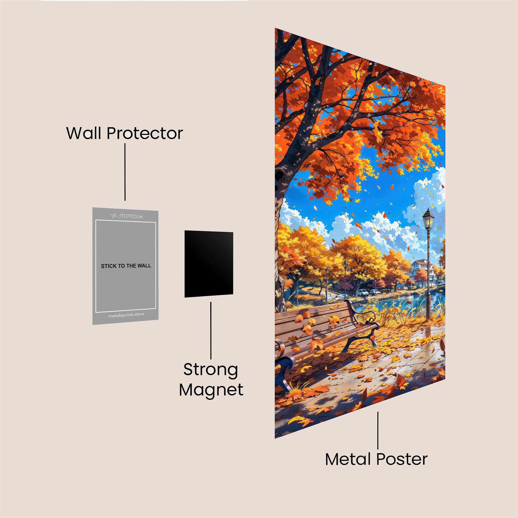 Autumn Bliss Safe Wall Magnetic / M