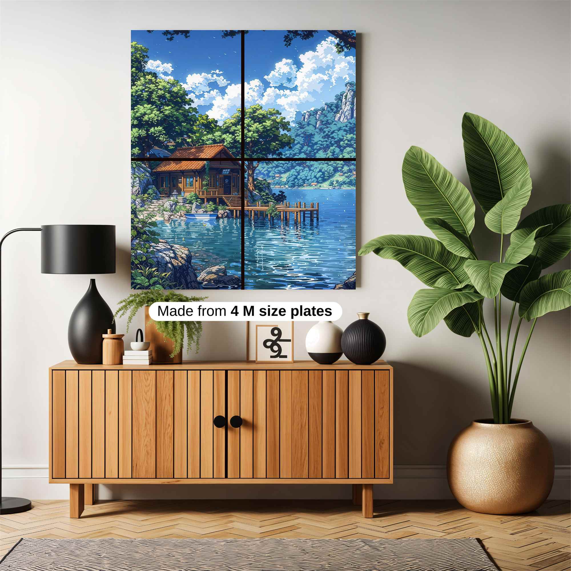 Cabin Serenity Safe Wall Magnetic / M