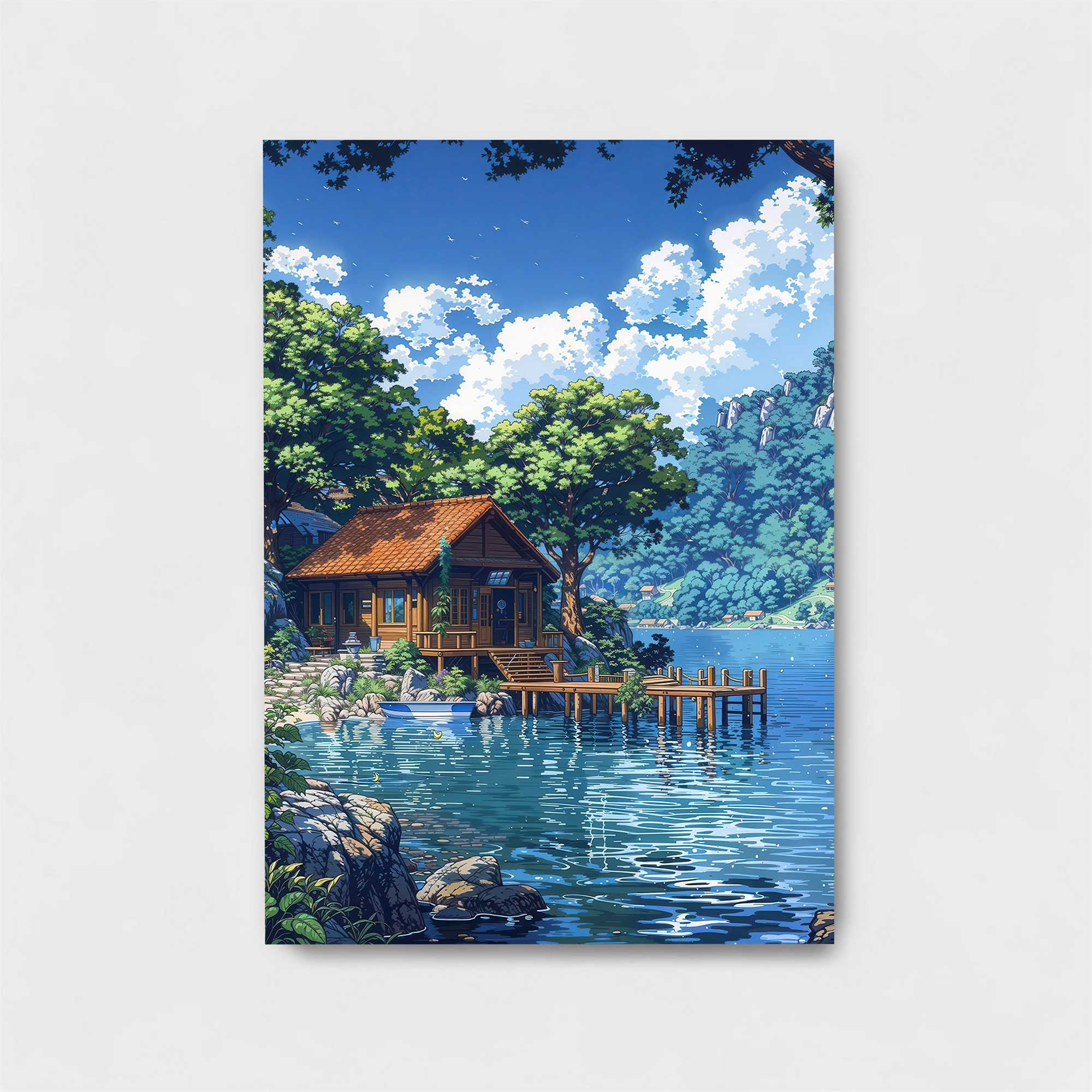 Cabin Serenity Safe Wall Magnetic / M