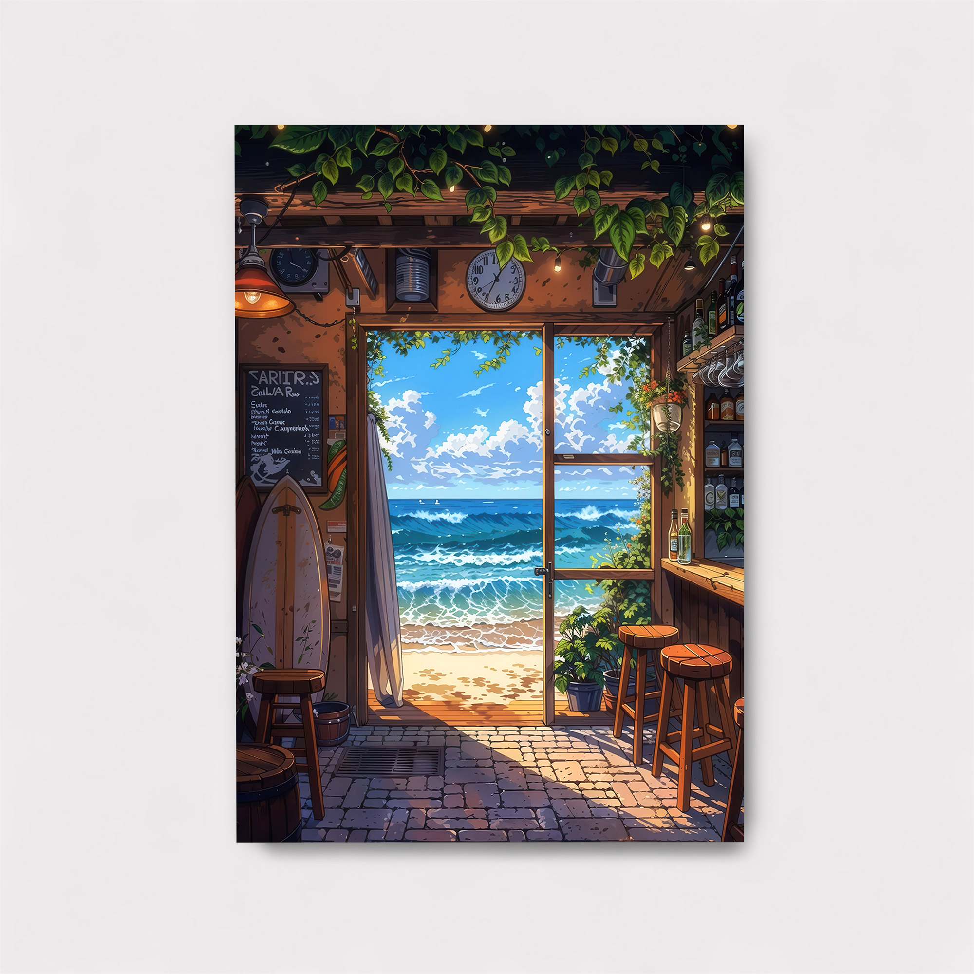 Beachside Bliss Safe Wall Magnetic / M