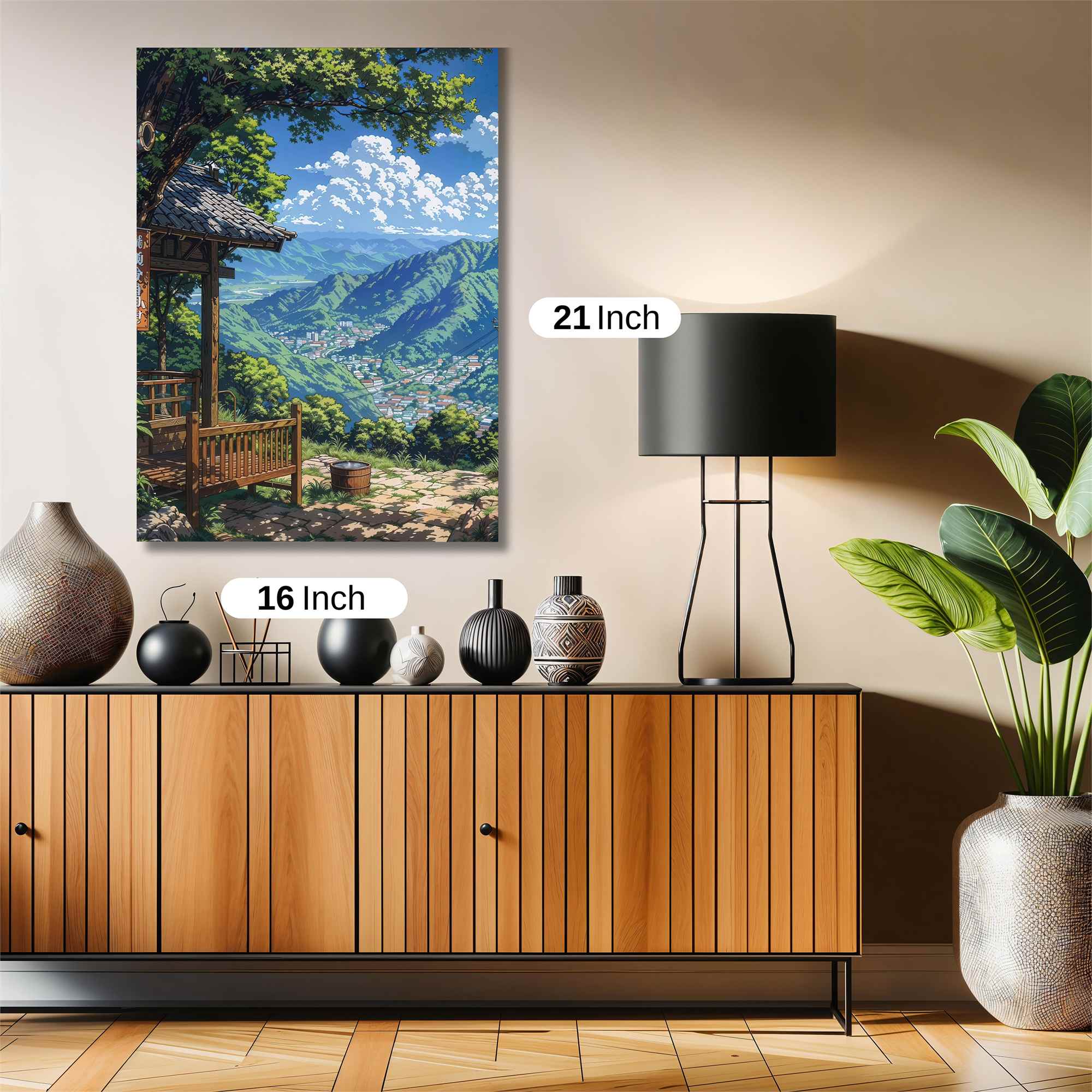Mountain Serenity Safe Wall Magnetic / M
