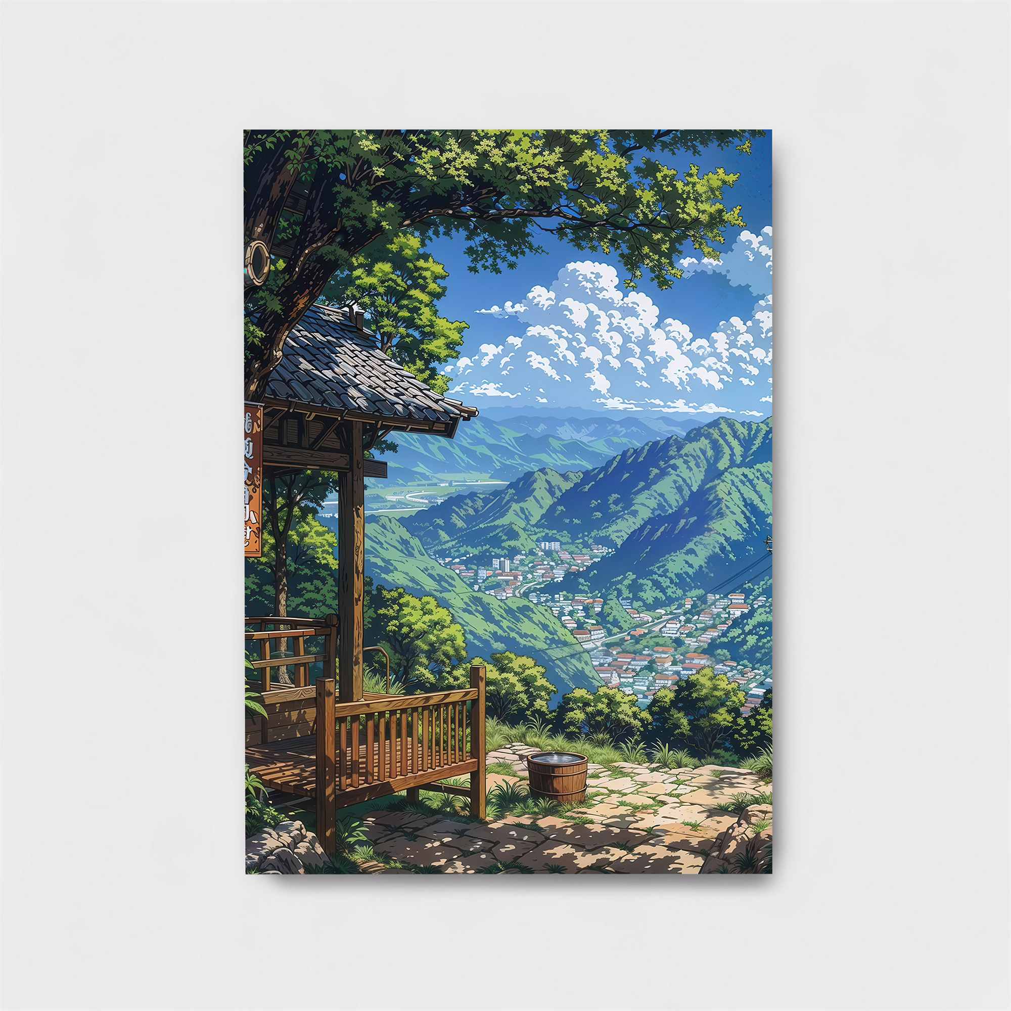 Mountain Serenity Safe Wall Magnetic / M