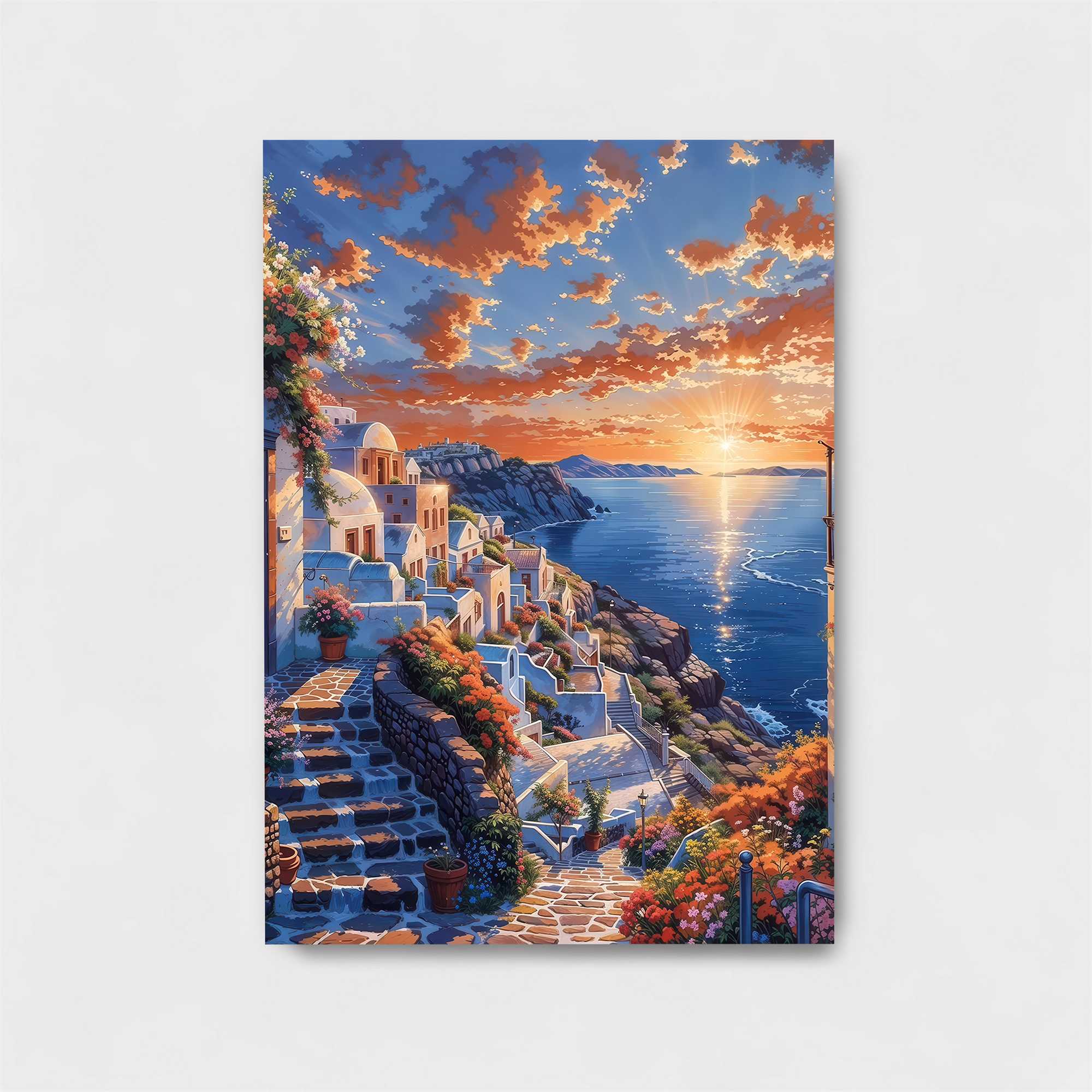 Santorini Serenity Safe Wall Magnetic / M