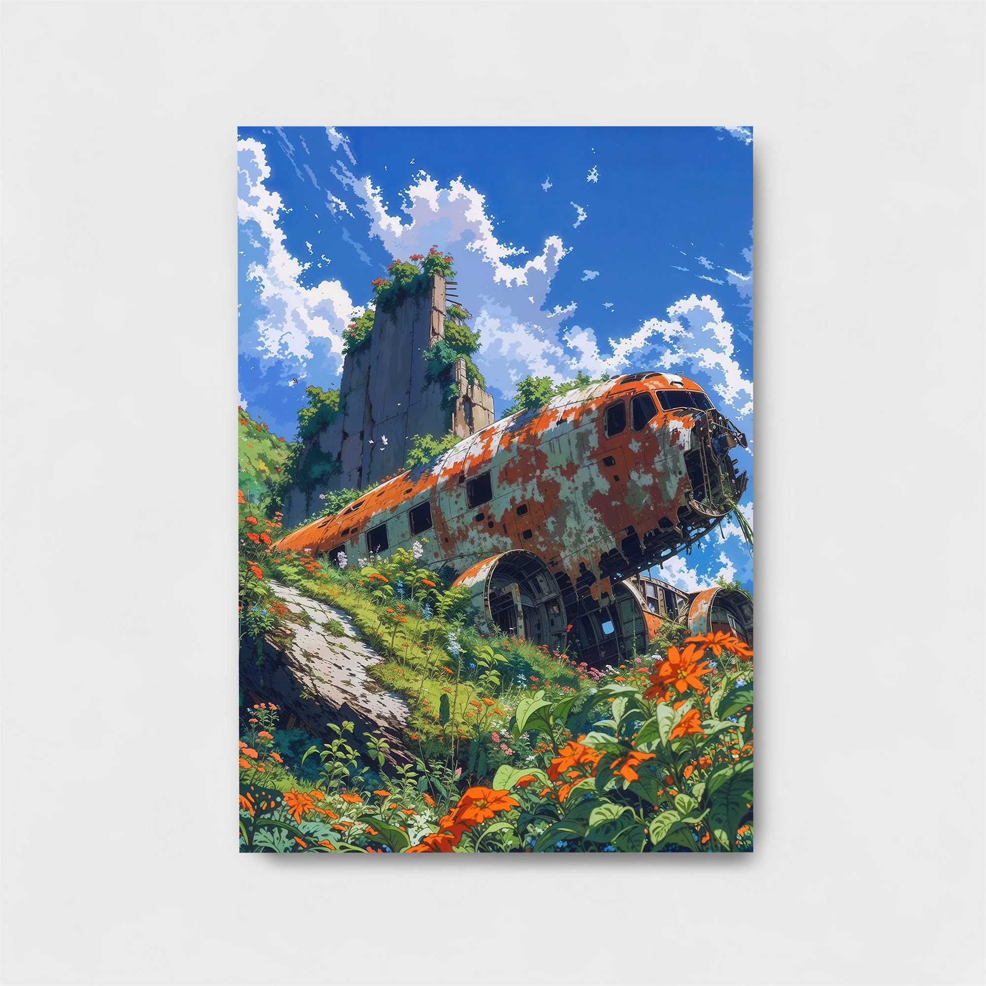 Plane Reclaimed Safe Wall Magnetic / M