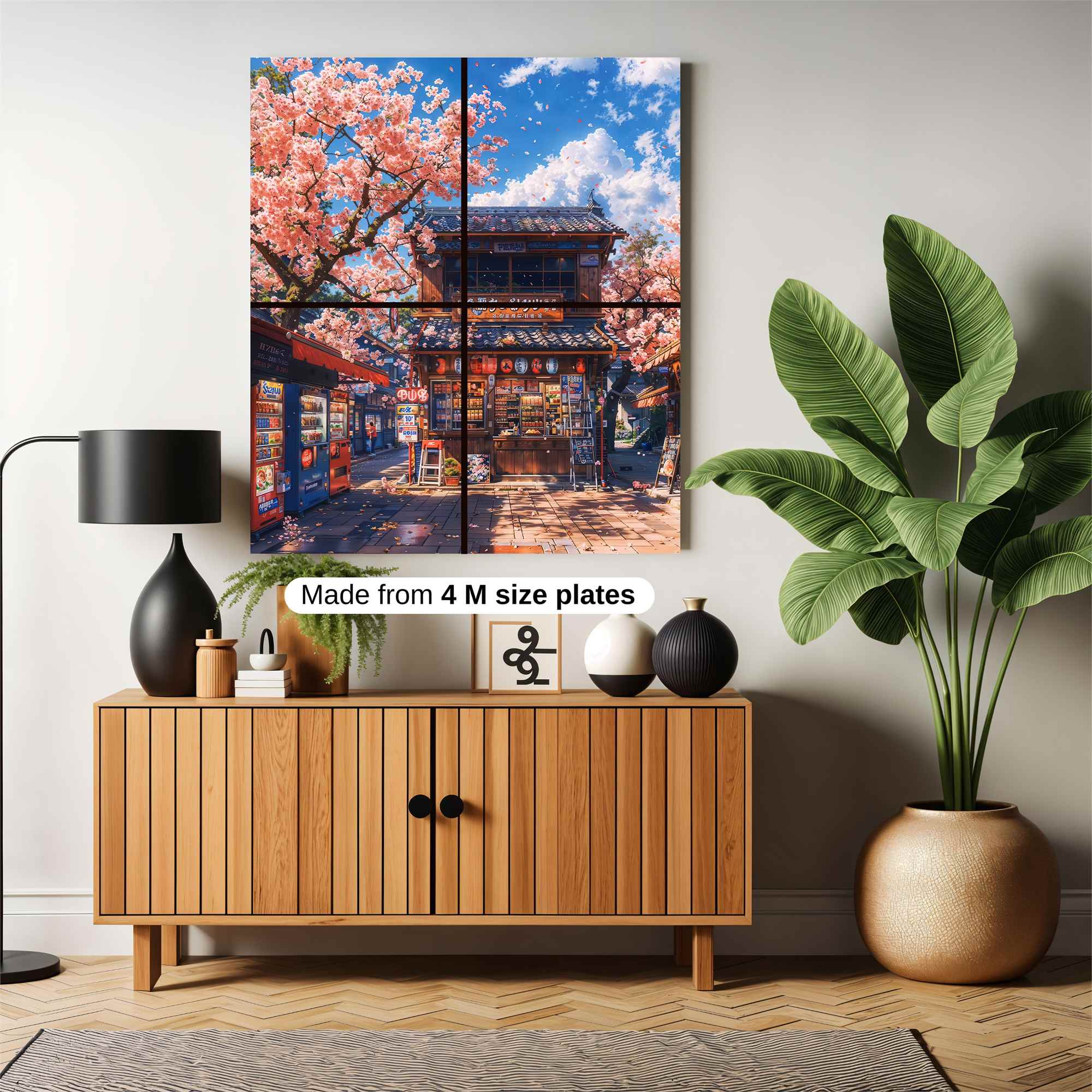 Sakura Serenity Safe Wall Magnetic / M