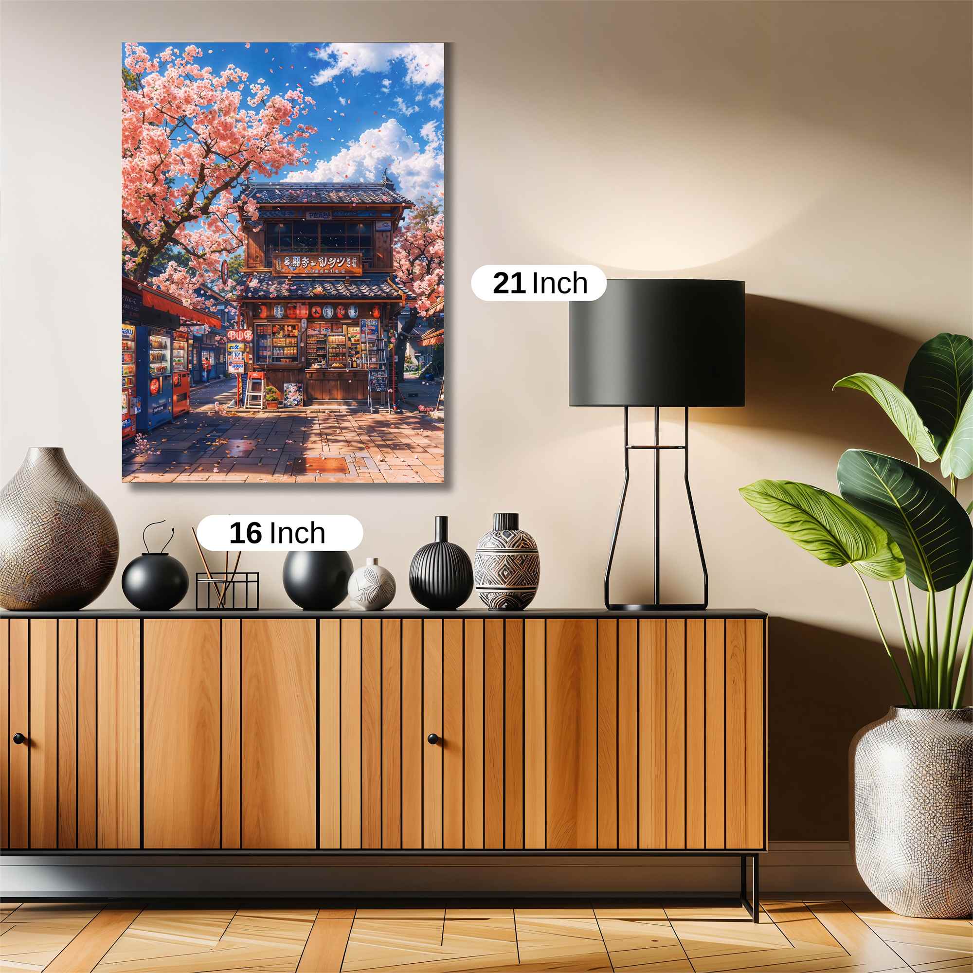 Sakura Serenity Safe Wall Magnetic / M