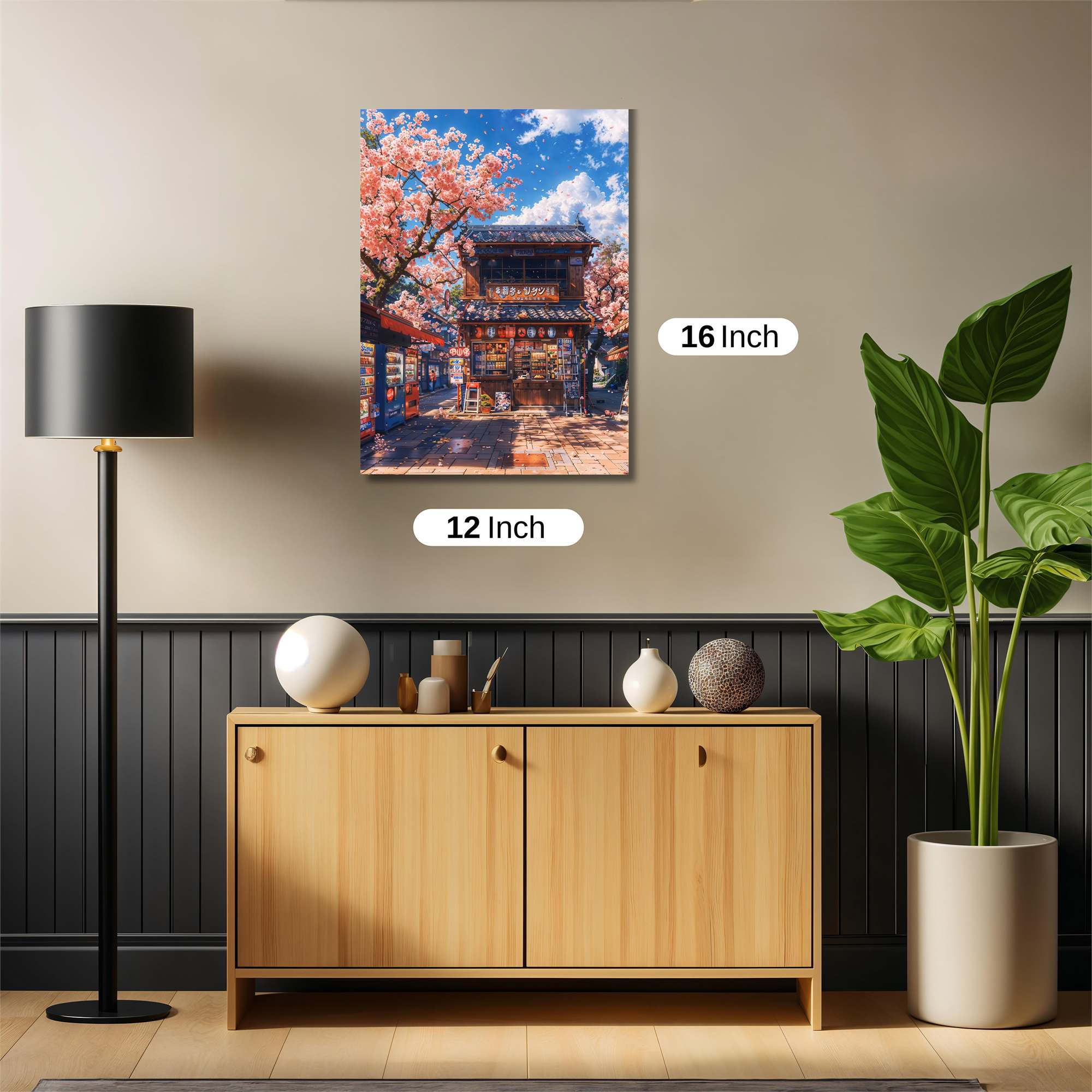 Sakura Serenity Safe Wall Magnetic / M