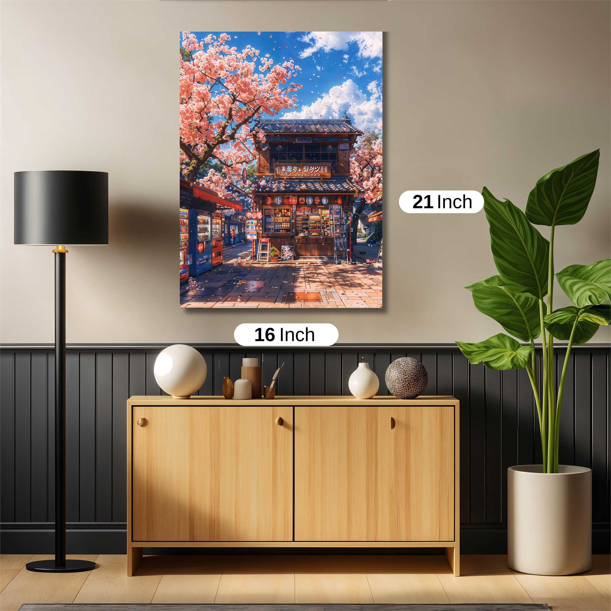 Sakura Serenity Safe Wall Magnetic / M