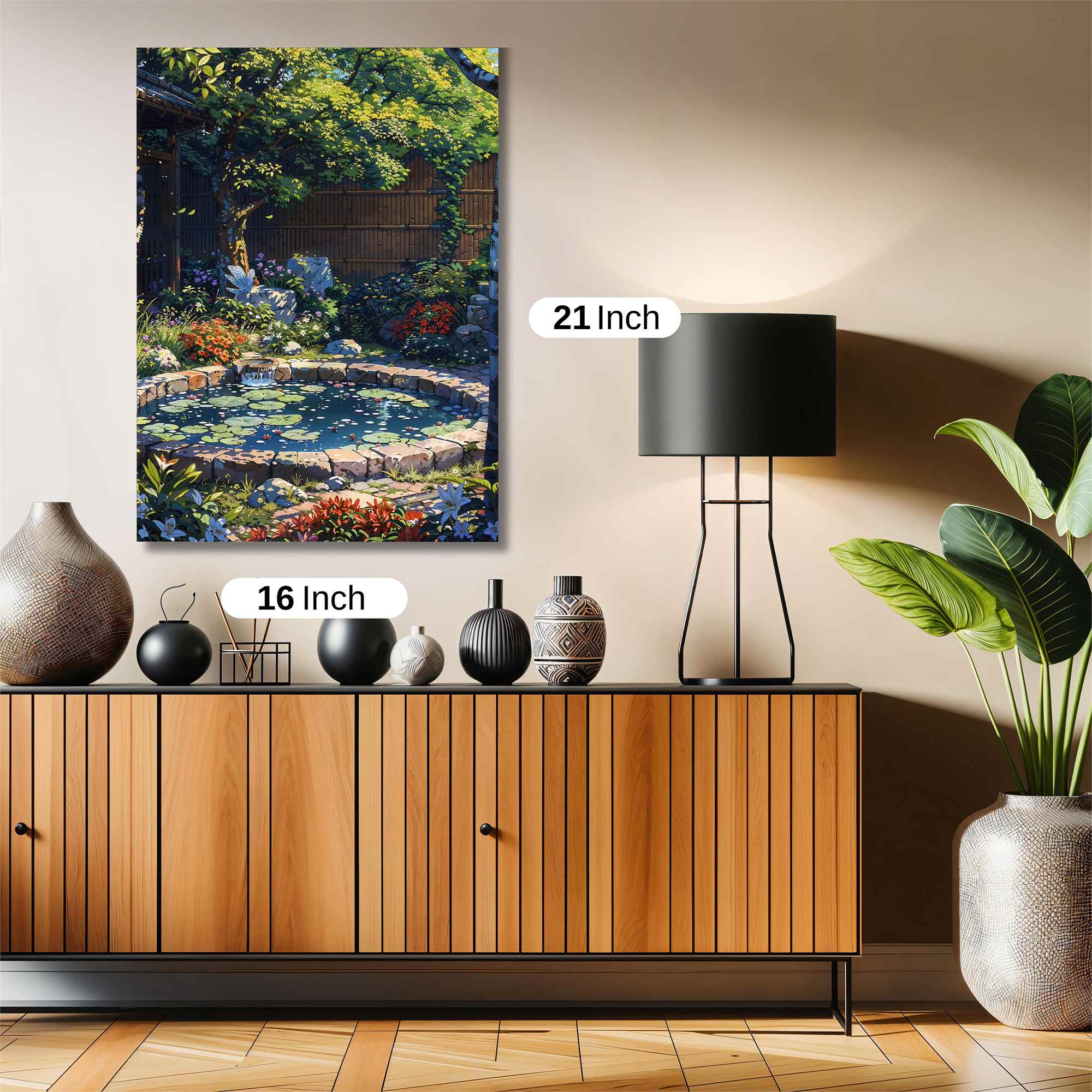 Garden Serenity Safe Wall Magnetic / M