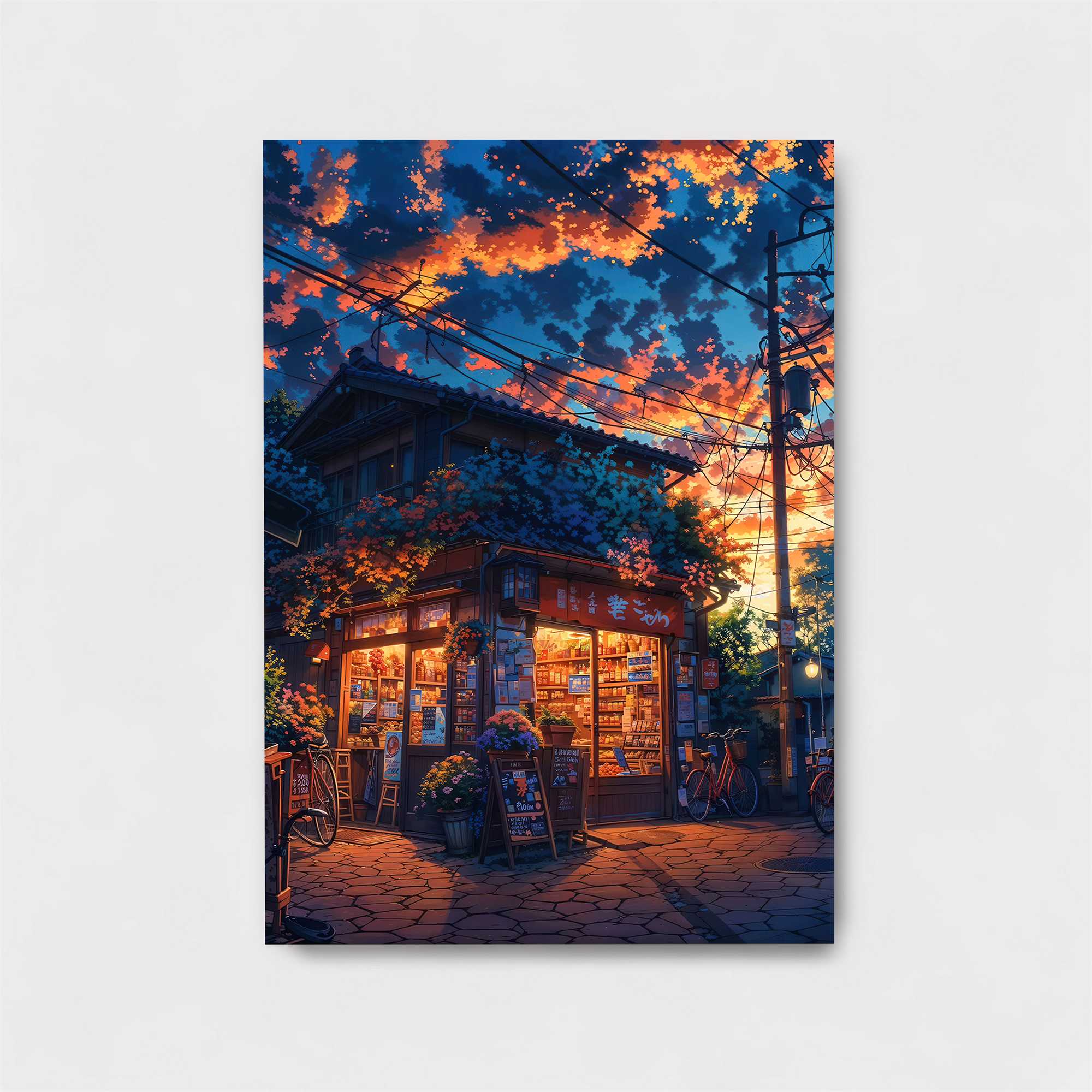 Sunset Serenity Safe Wall Magnetic / M