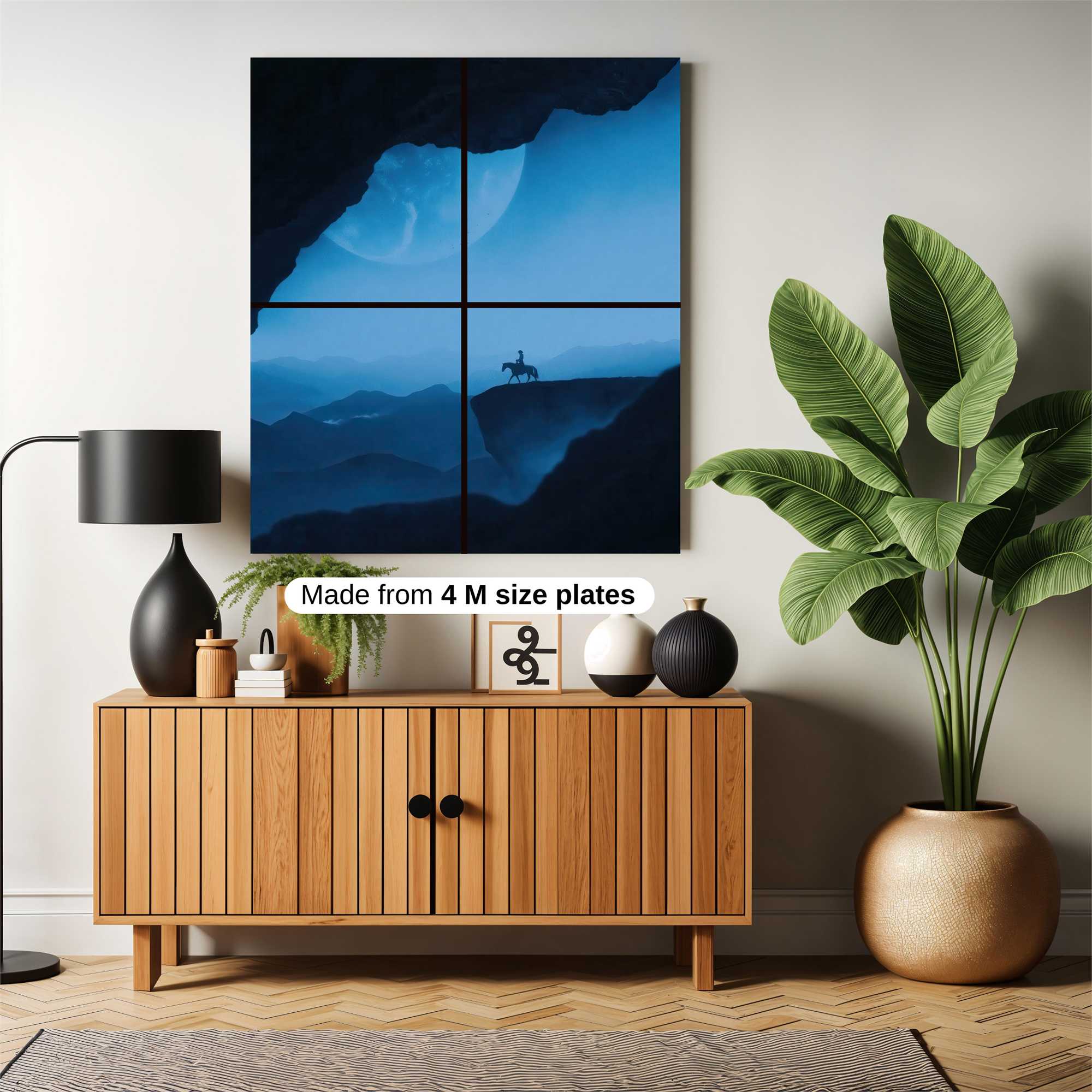 Moonlit Journey Safe Wall Magnetic / M
