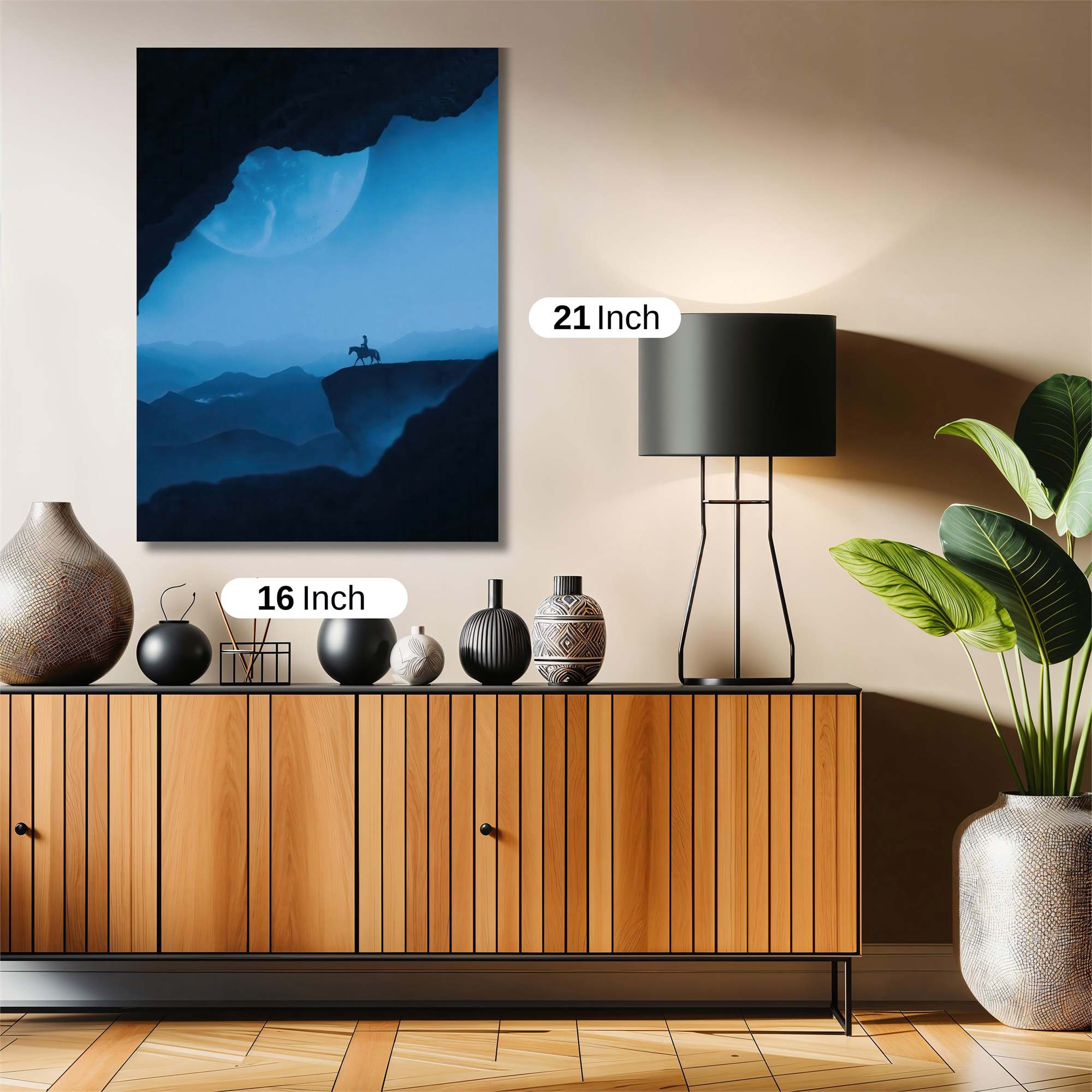 Moonlit Journey Safe Wall Magnetic / M