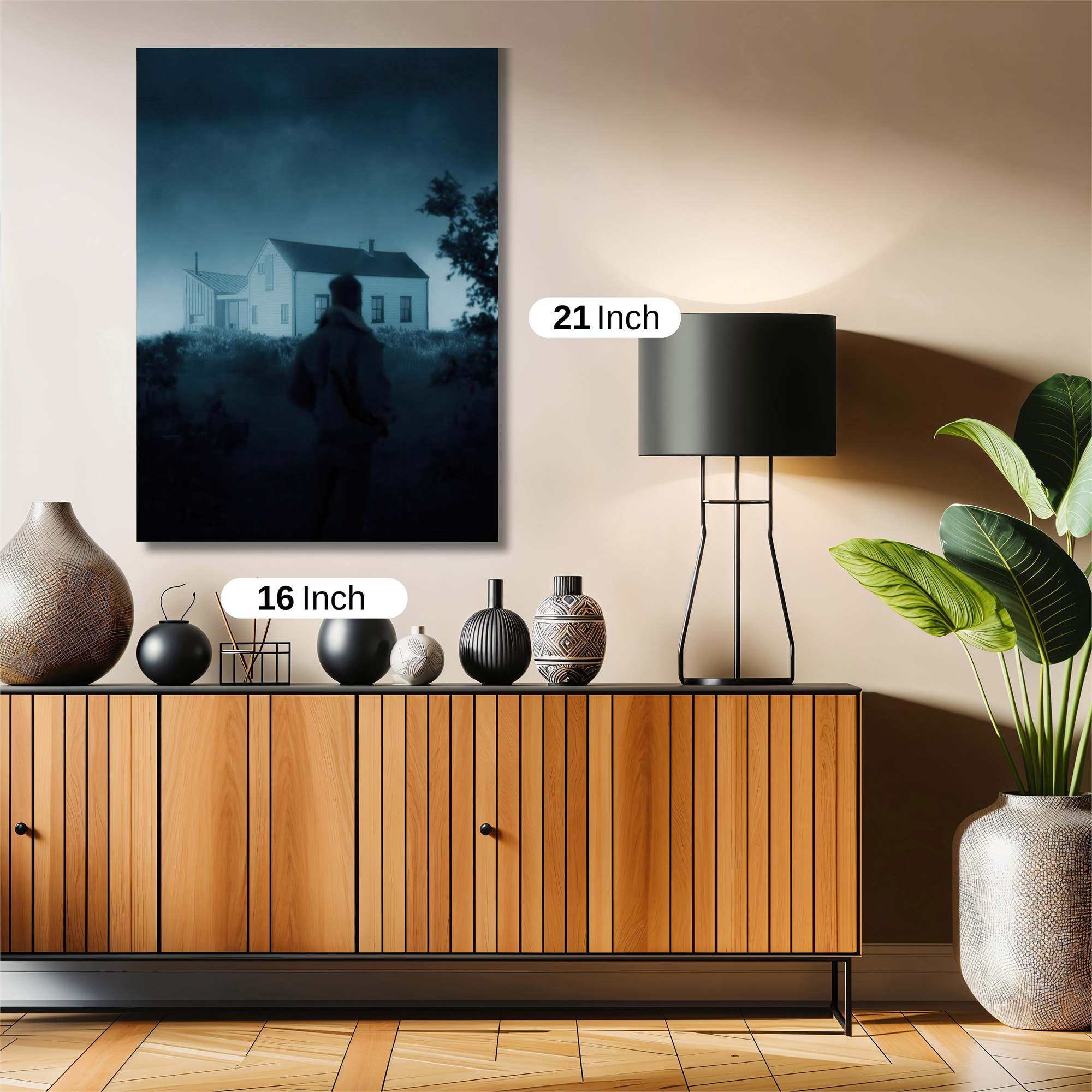 Haunted Solitude Safe Wall Magnetic / M