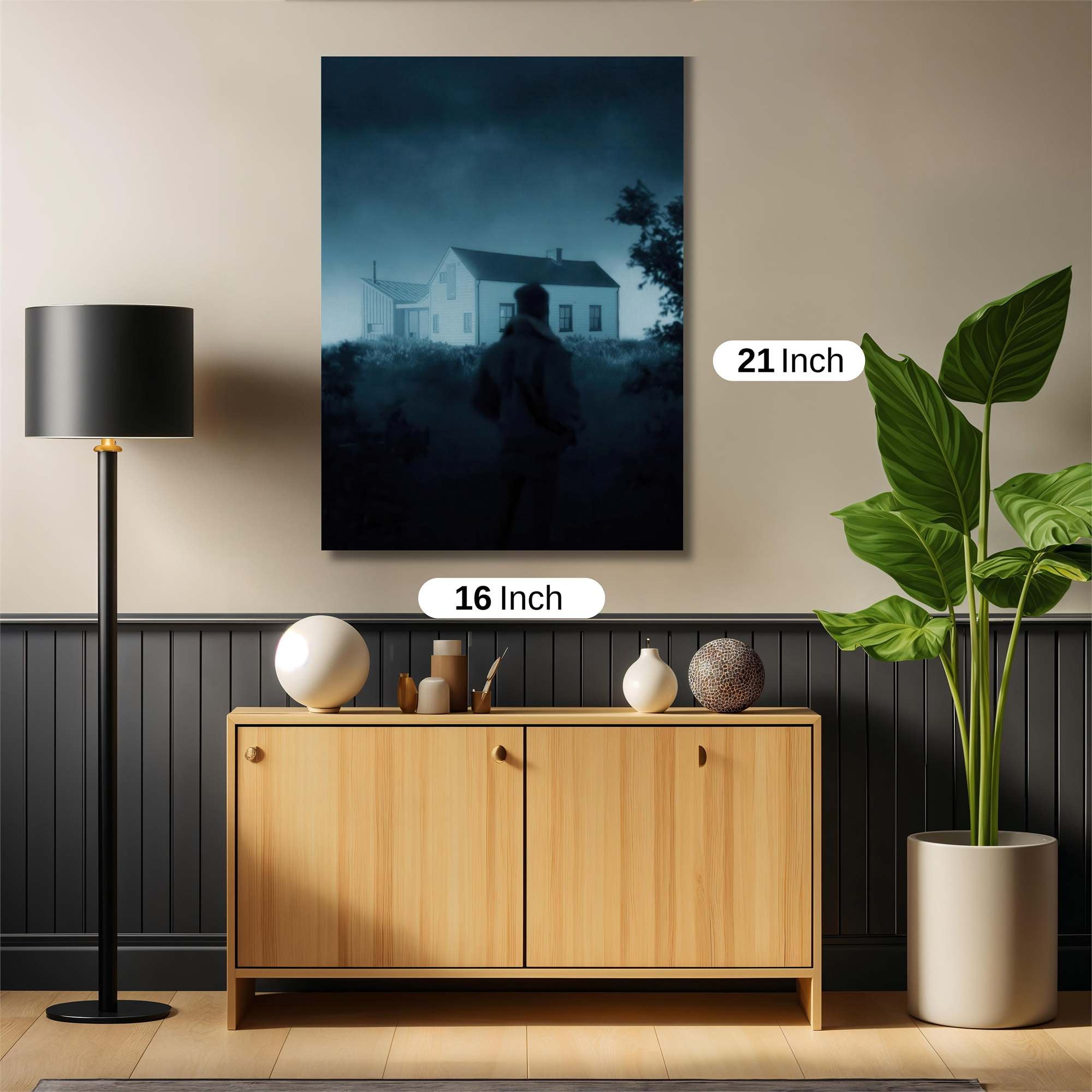 Haunted Solitude Safe Wall Magnetic / M