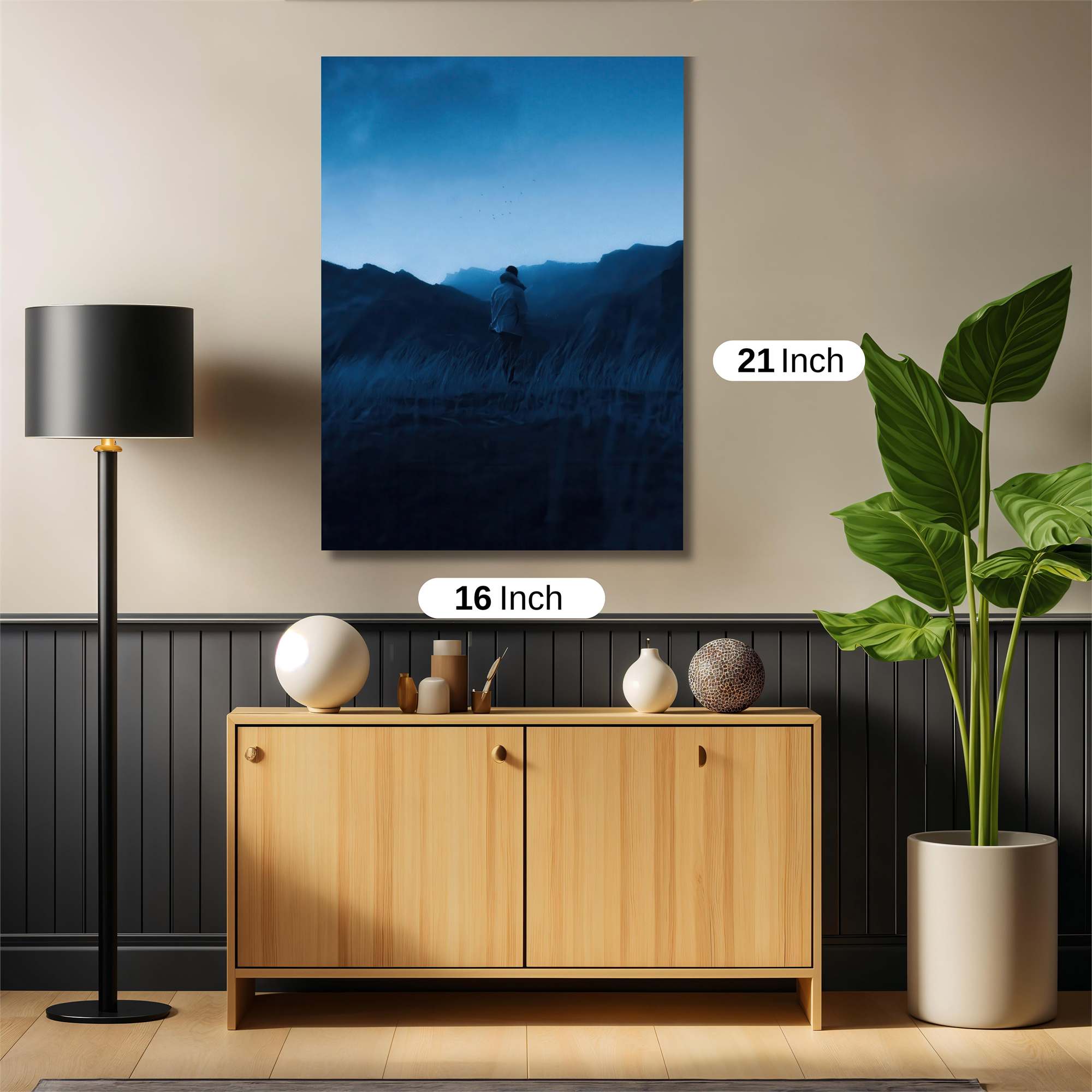 Solitude Echoes Safe Wall Magnetic / M