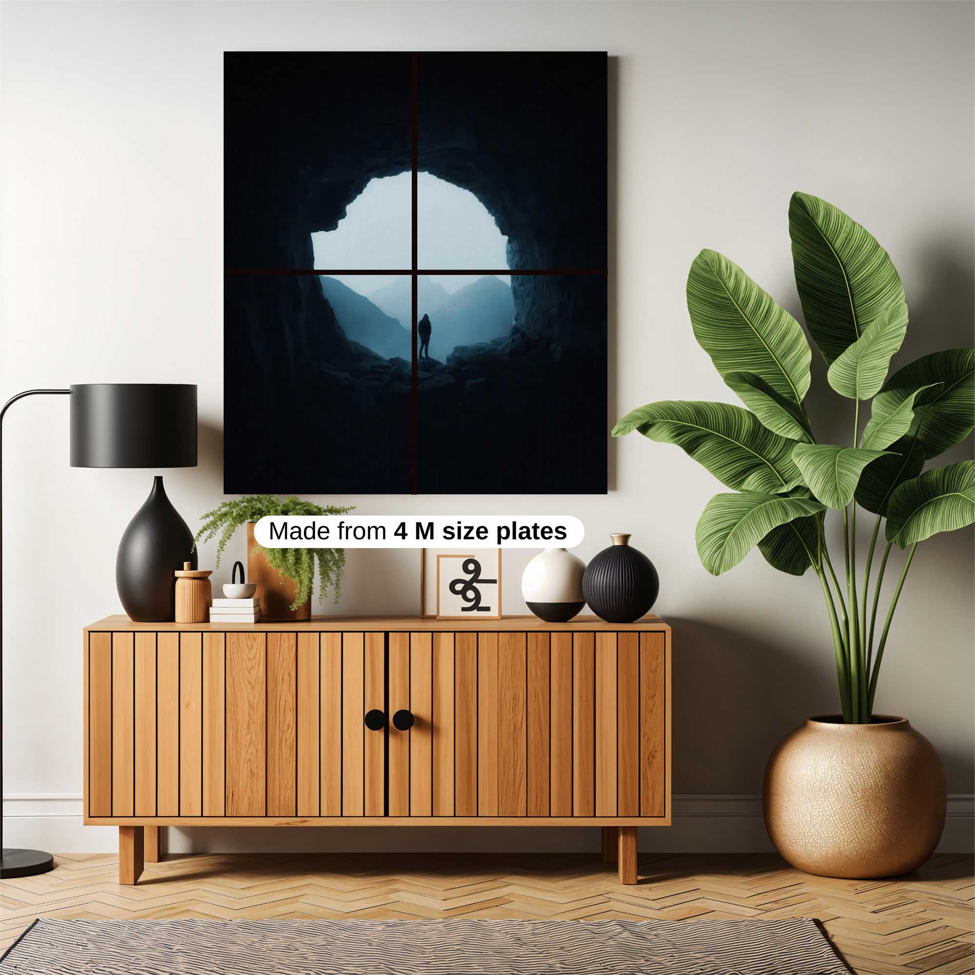 Cave Solitude Safe Wall Magnetic / M