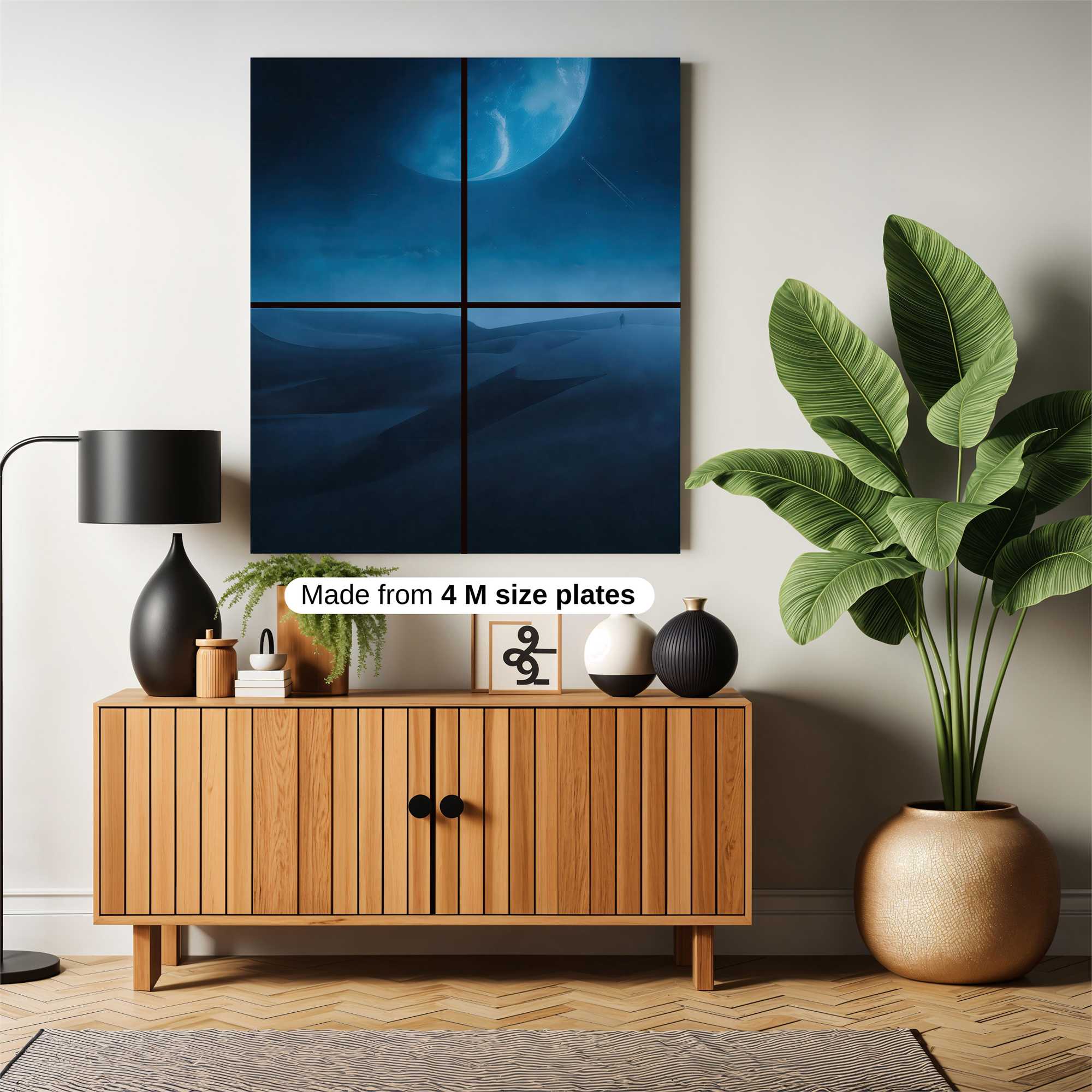 Moonlit Solitude Safe Wall Magnetic / M