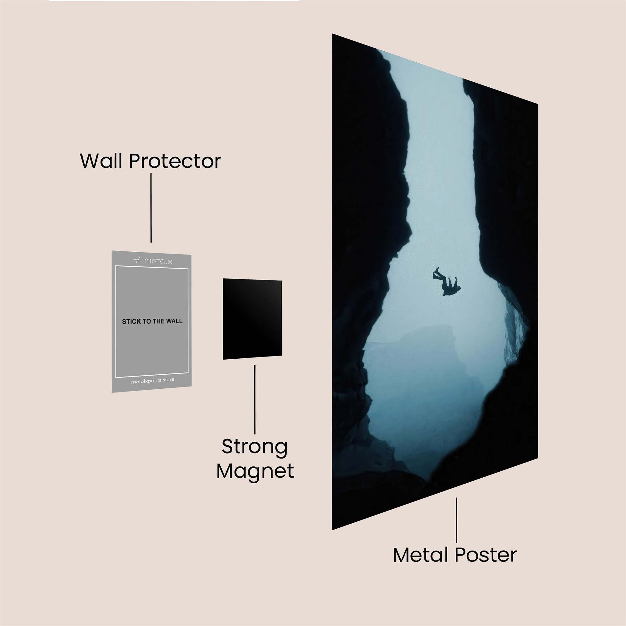 Canyon Leap Safe Wall Magnetic / M