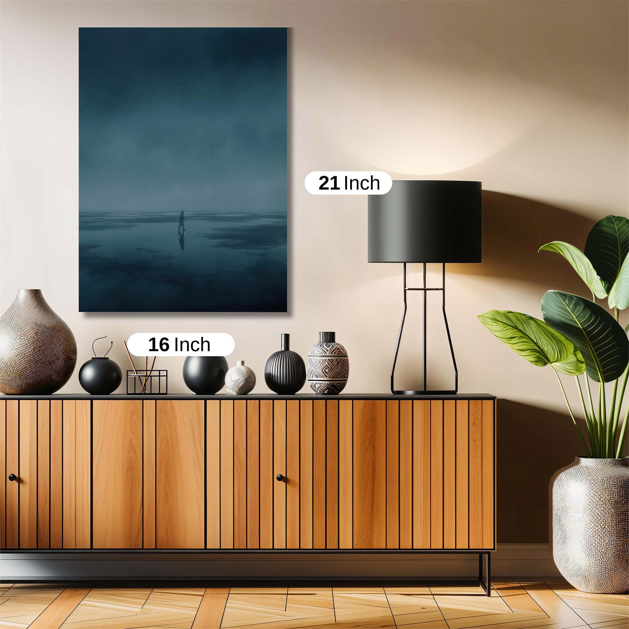Solitude Echoes Safe Wall Magnetic / M