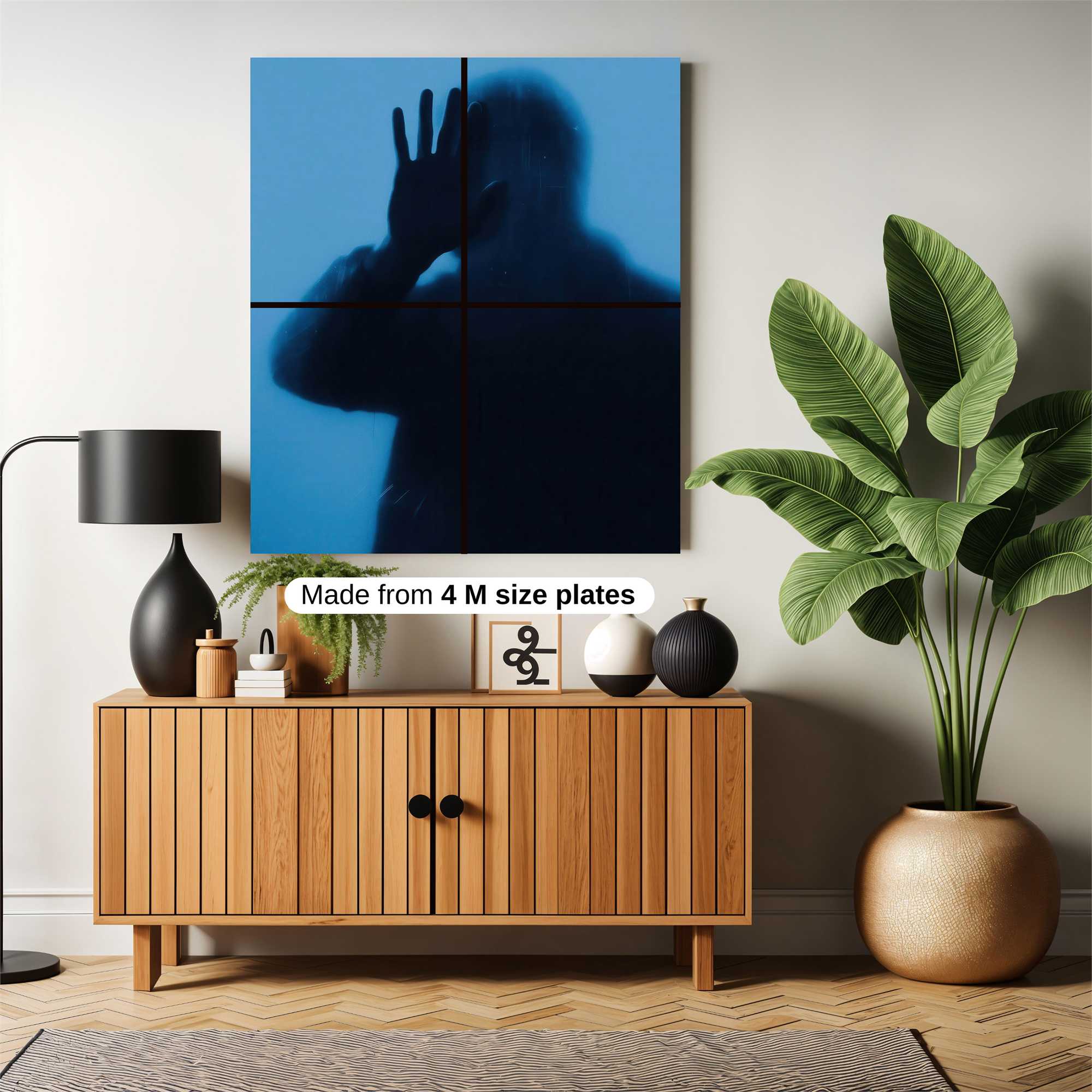 Shadowed Solitude Safe Wall Magnetic / M