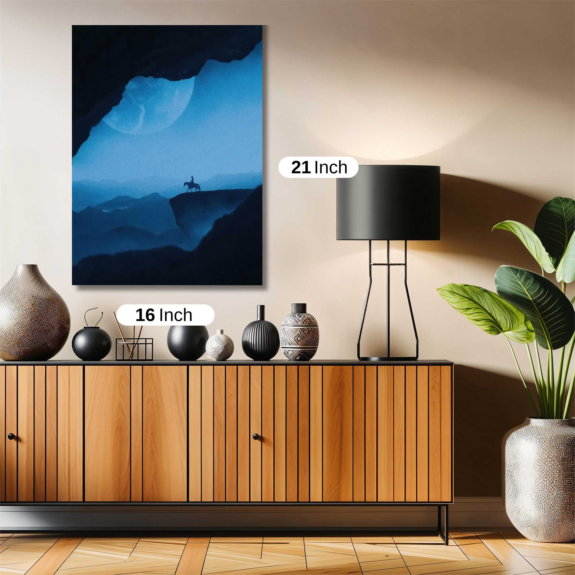 Moonlit Journey Safe Wall Magnetic / M