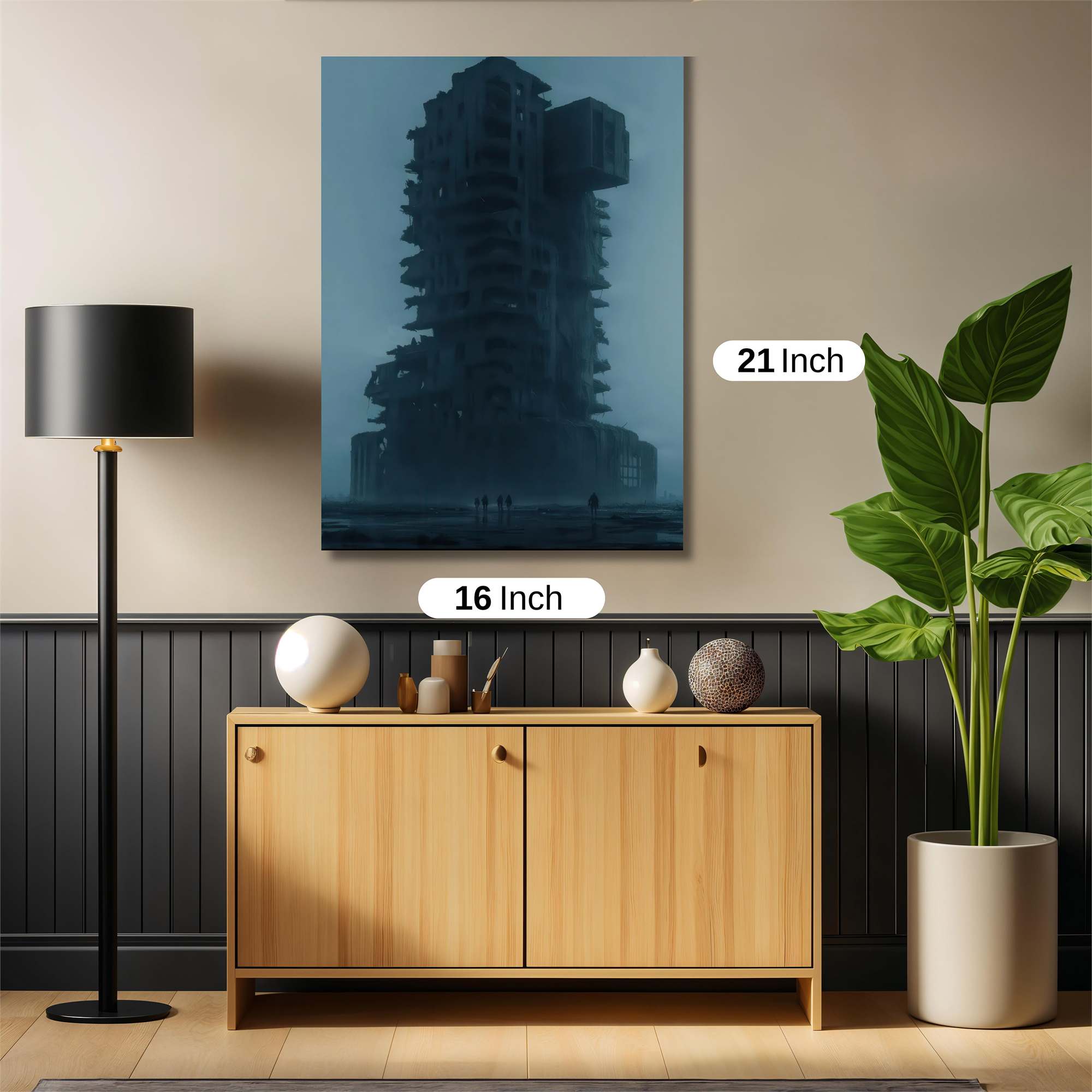 Tower Gloom Safe Wall Magnetic / M