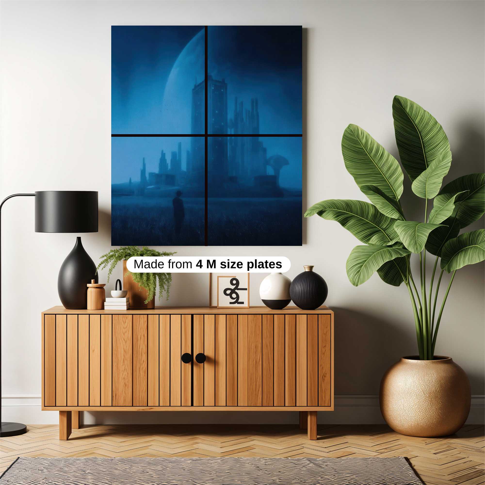 Moonlit Desolation Safe Wall Magnetic / M