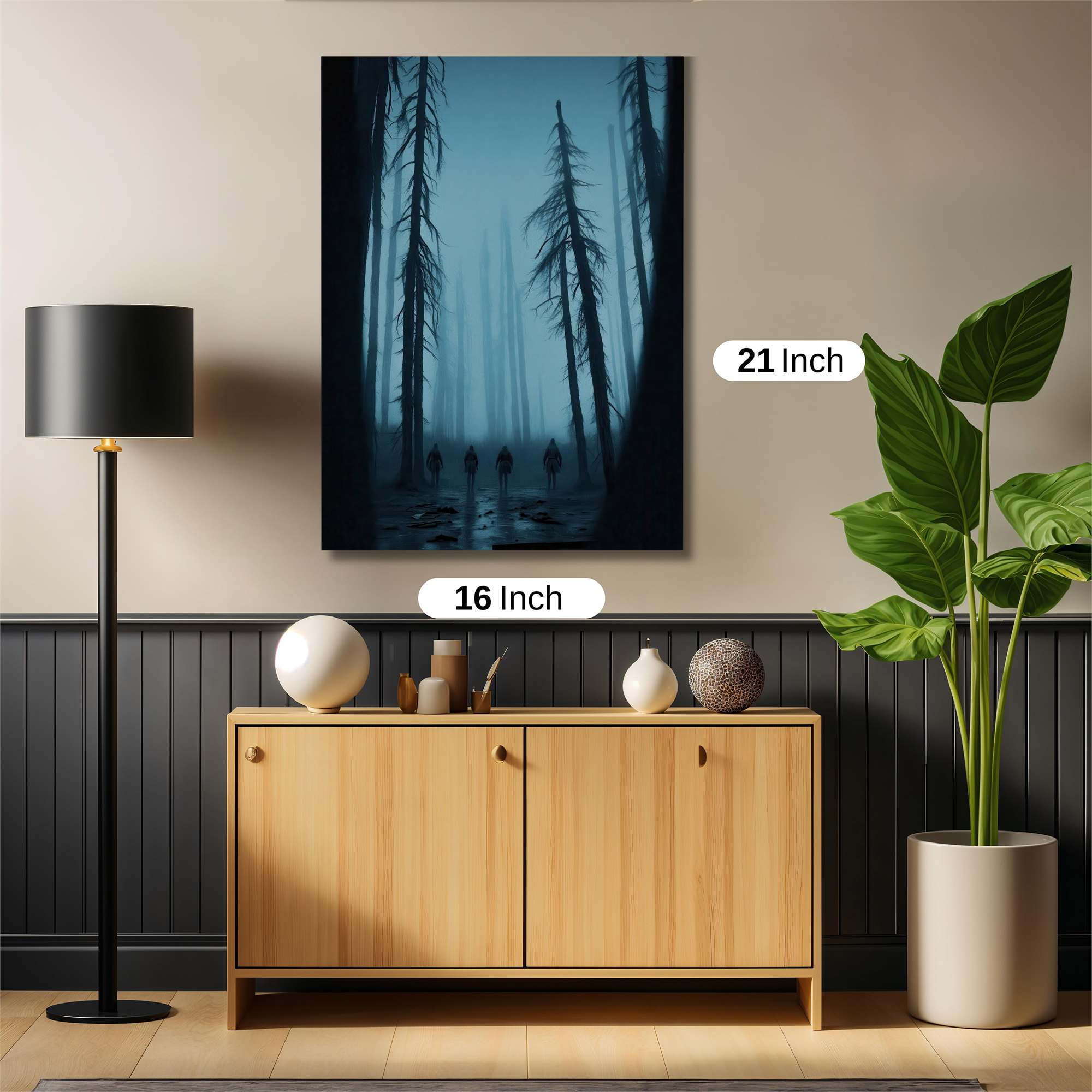 Forest Gloom Safe Wall Magnetic / M