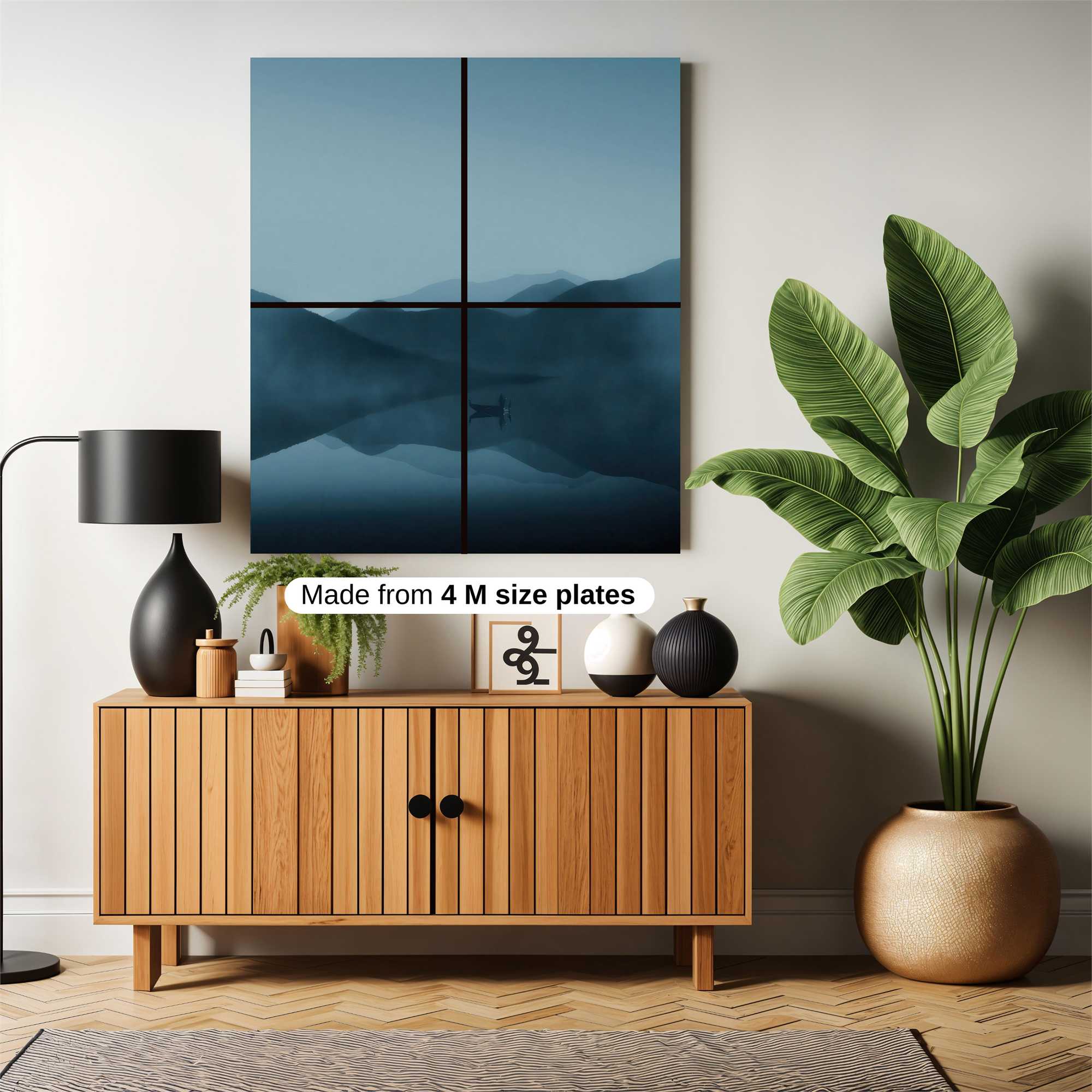 Mountain Serenity Safe Wall Magnetic / M