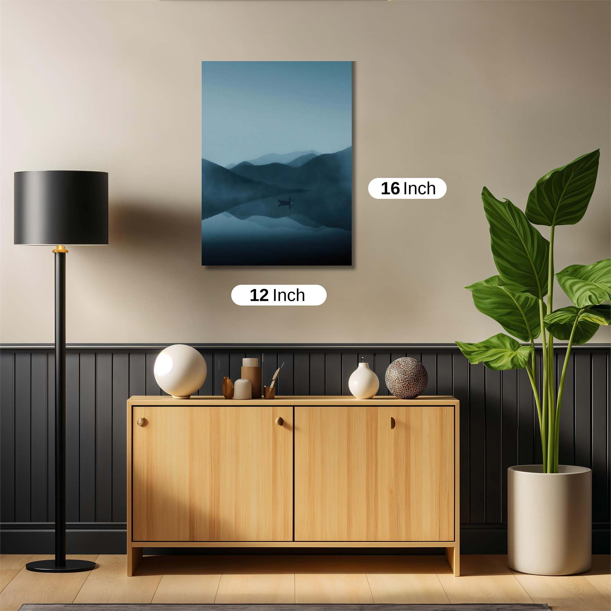Mountain Serenity Safe Wall Magnetic / M