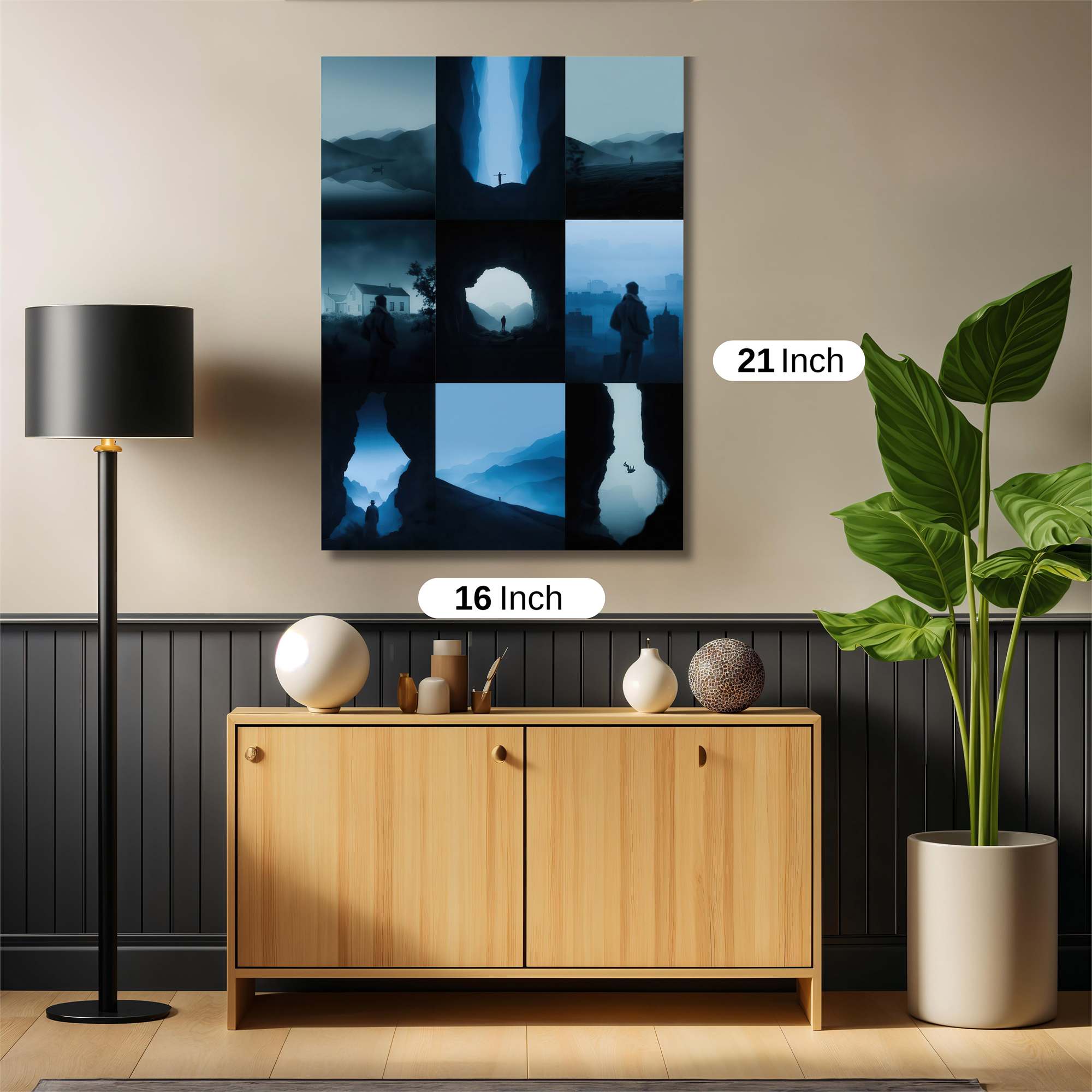 Journey Serene Safe Wall Magnetic / M
