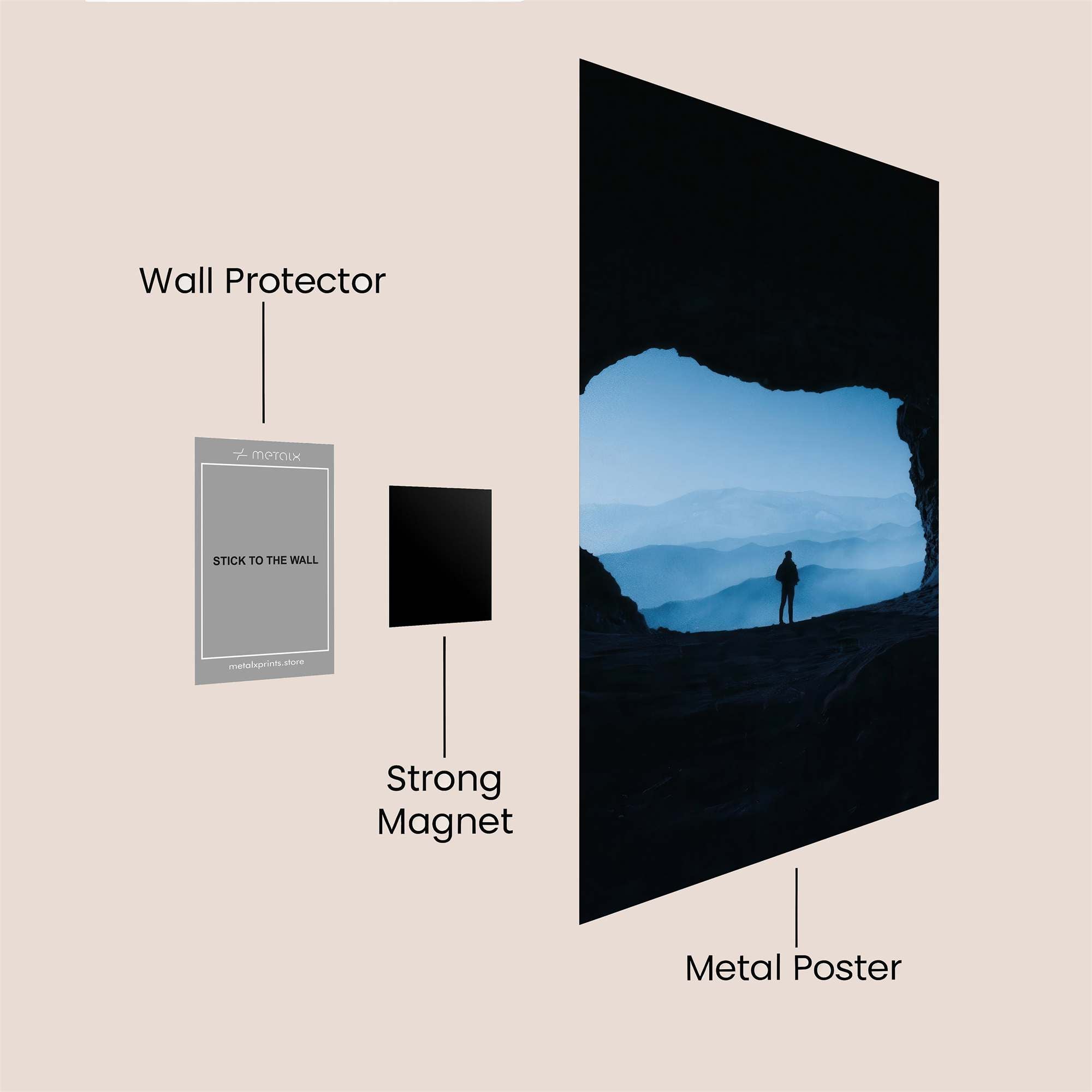Explorer Serene Safe Wall Magnetic / M