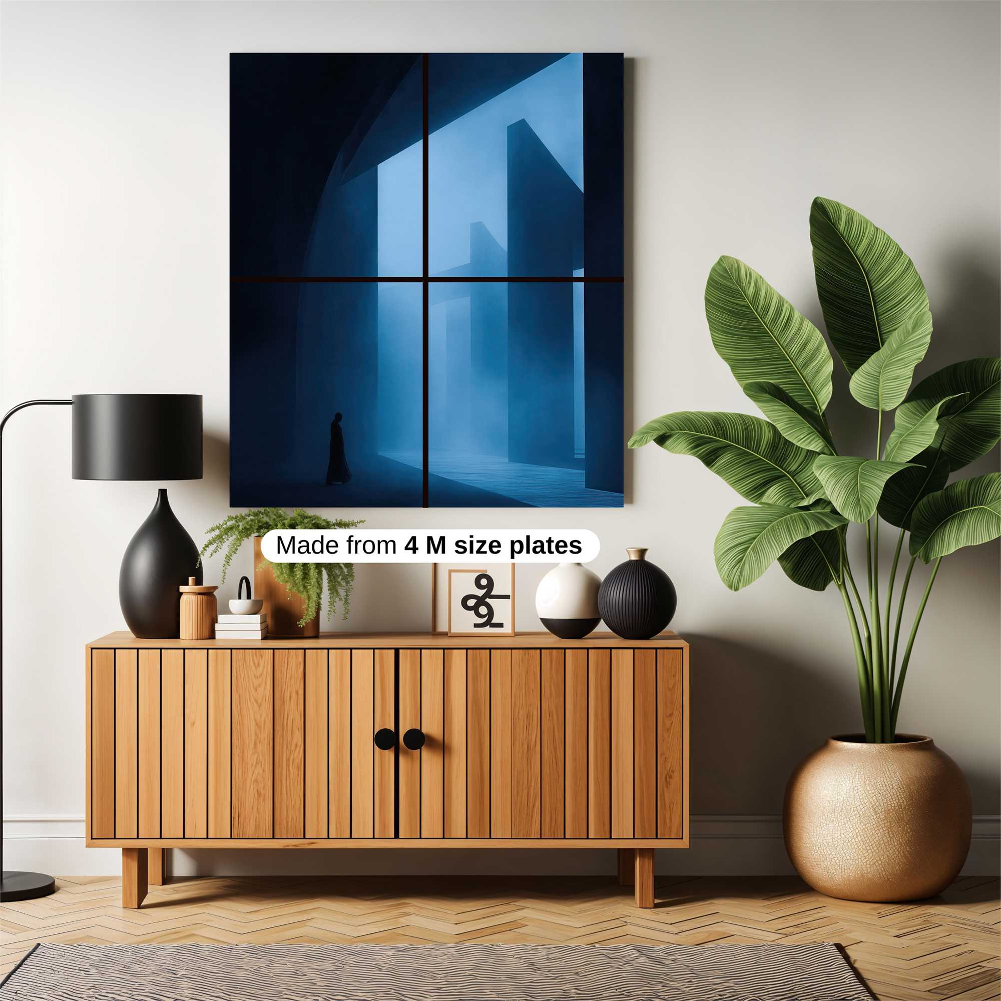 Shadowed Serenity Safe Wall Magnetic / M
