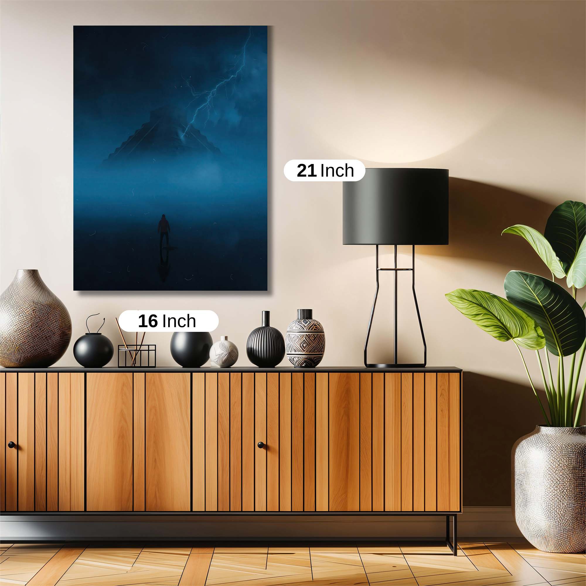 Pyramid Enigma Safe Wall Magnetic / M