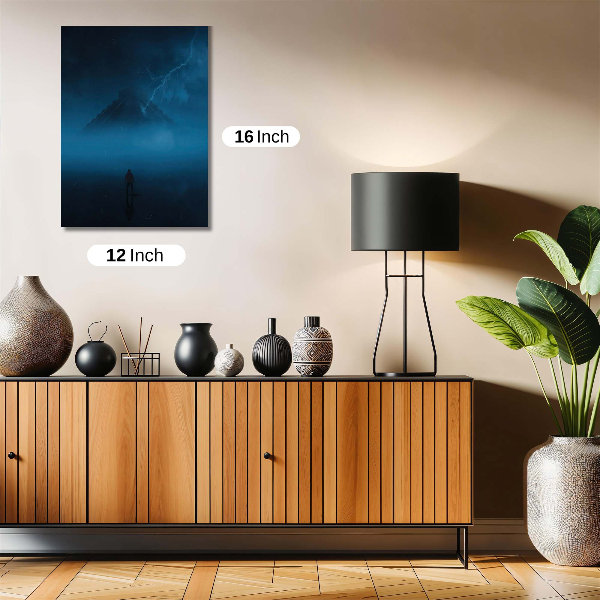 Pyramid Enigma Safe Wall Magnetic / M