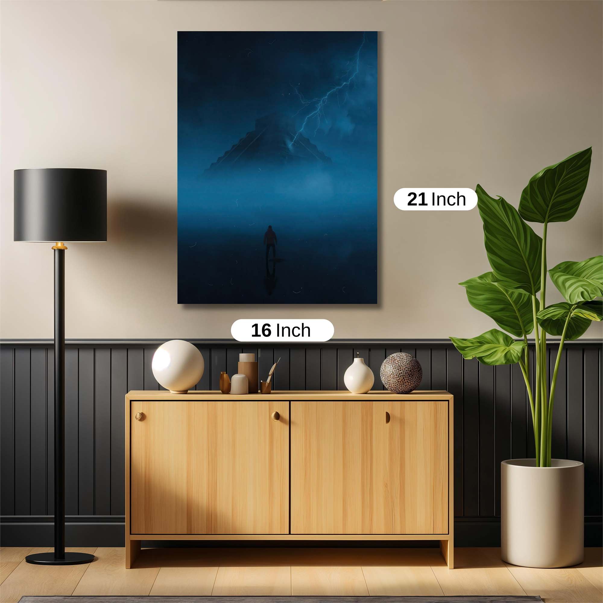 Pyramid Enigma Safe Wall Magnetic / M
