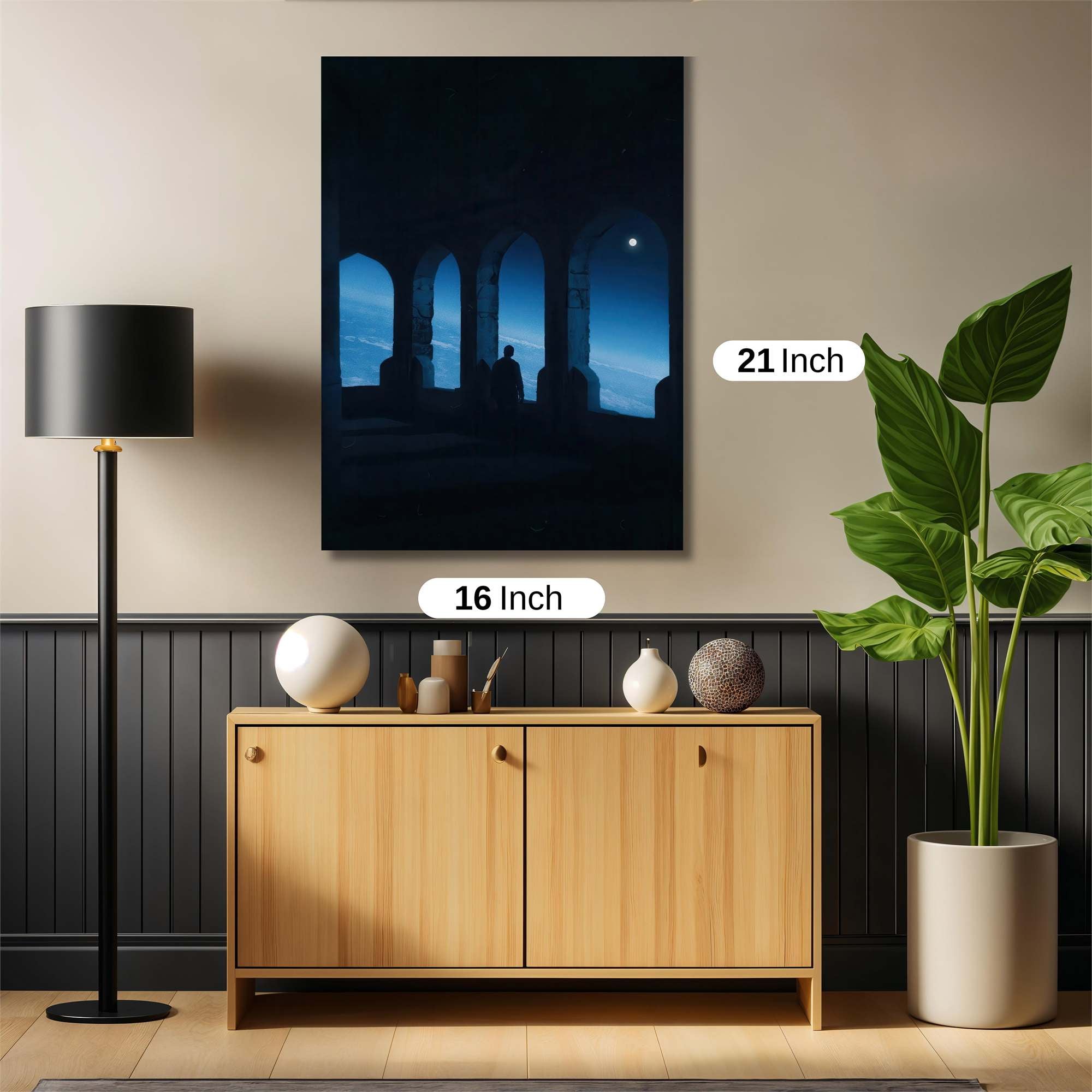 Lunar Solitude Safe Wall Magnetic / M