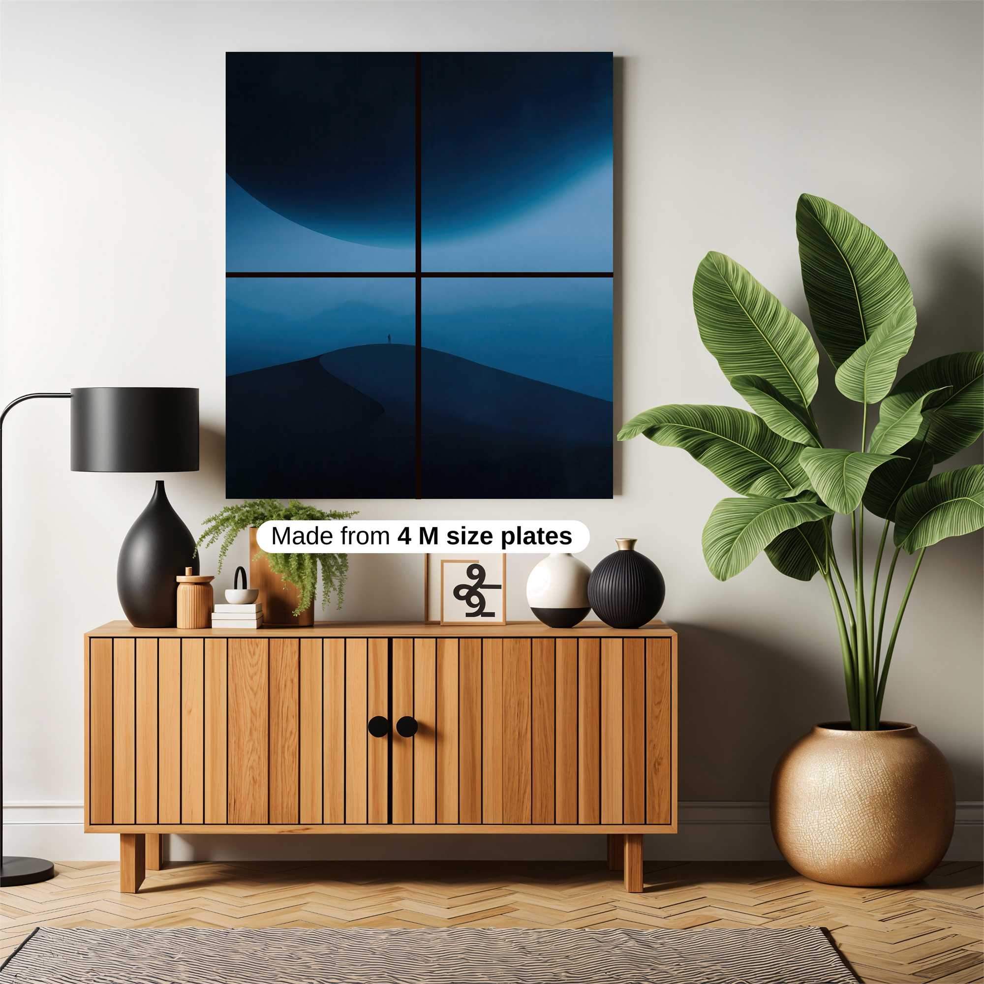 Moonlit Solitude Safe Wall Magnetic / M