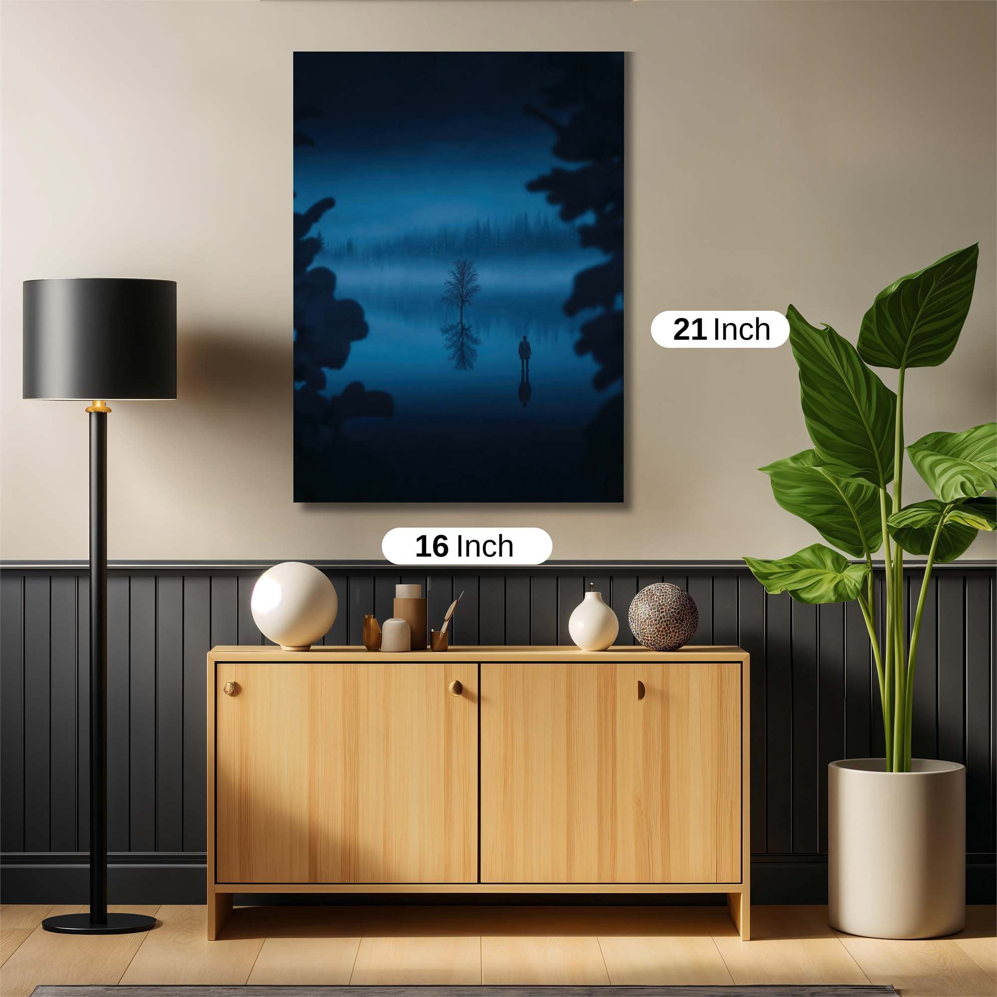 Solitary Serenity Safe Wall Magnetic / M