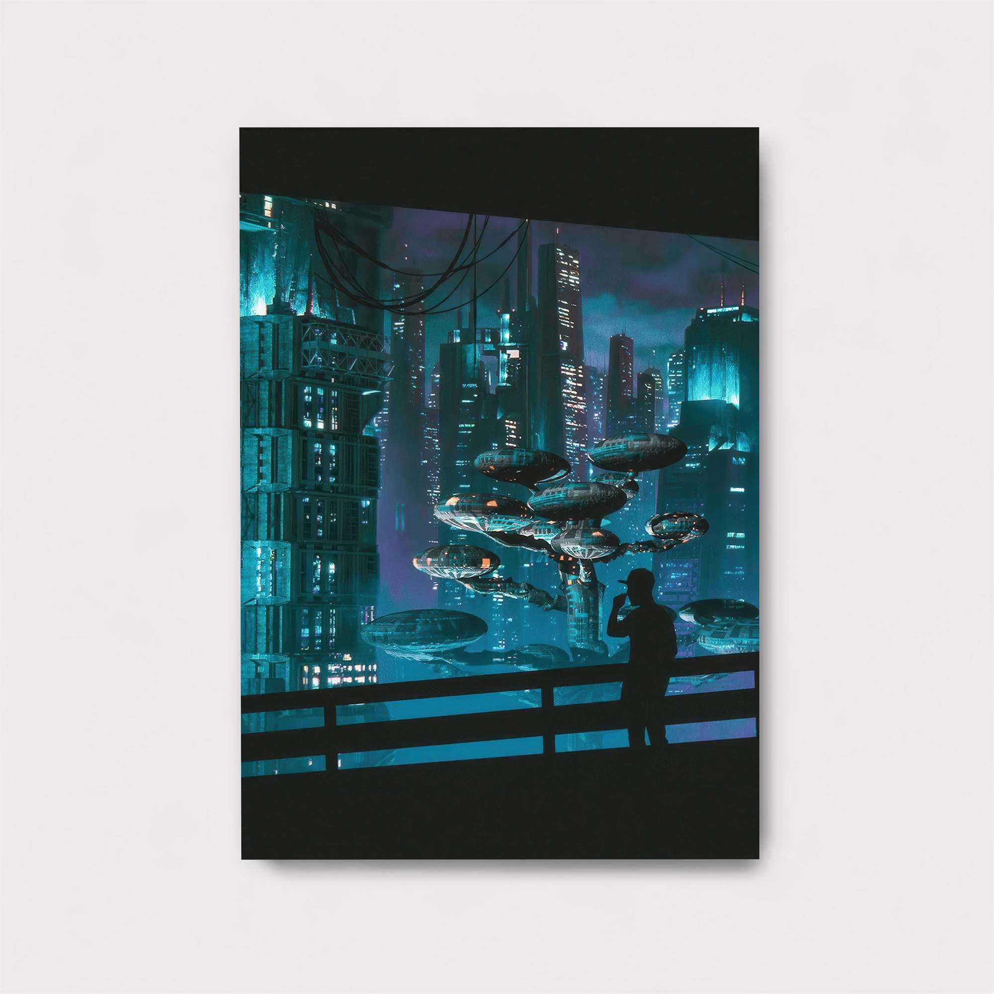 Cyberpunk Solitude Safe Wall Magnetic / M