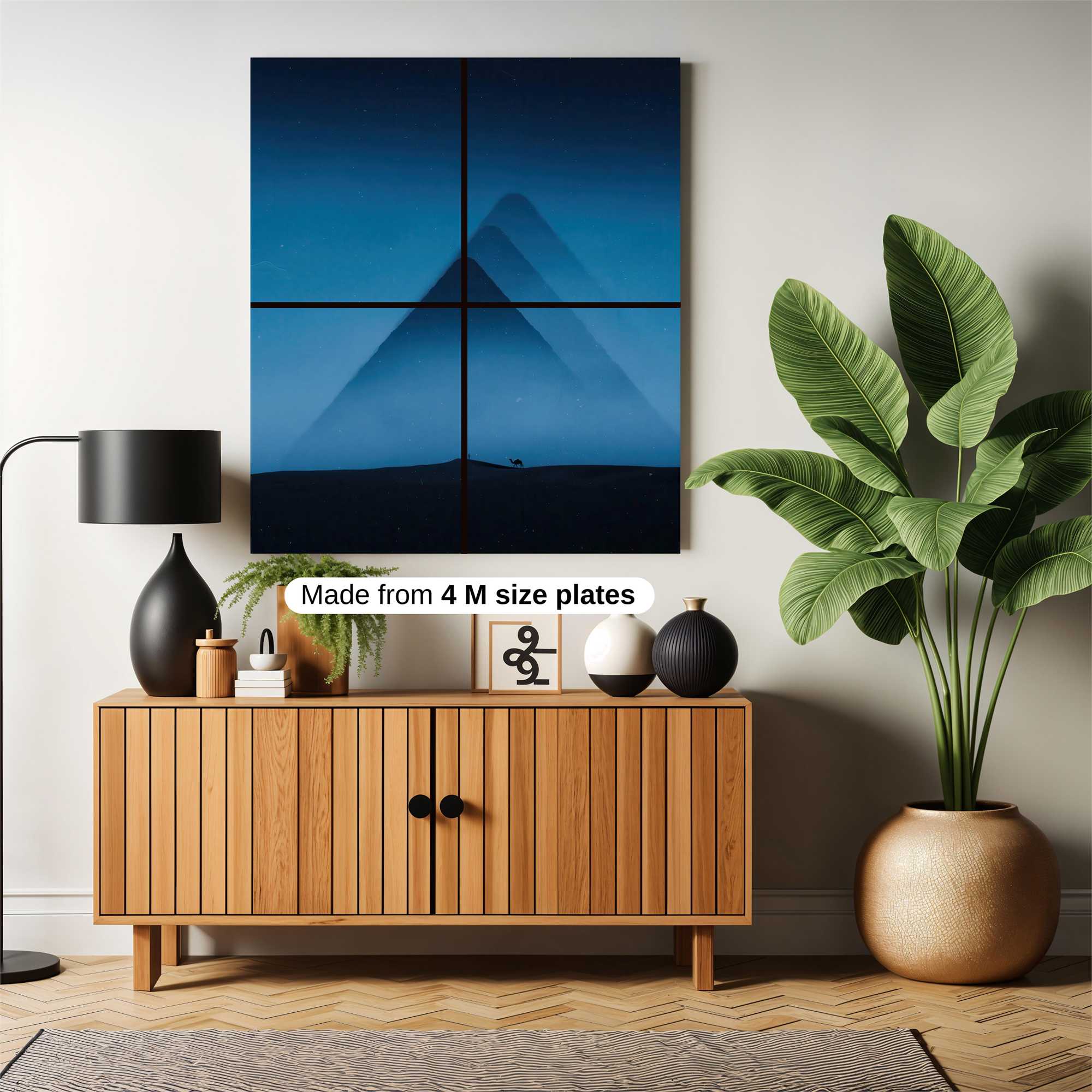 Pyramid Enigma Safe Wall Magnetic / M