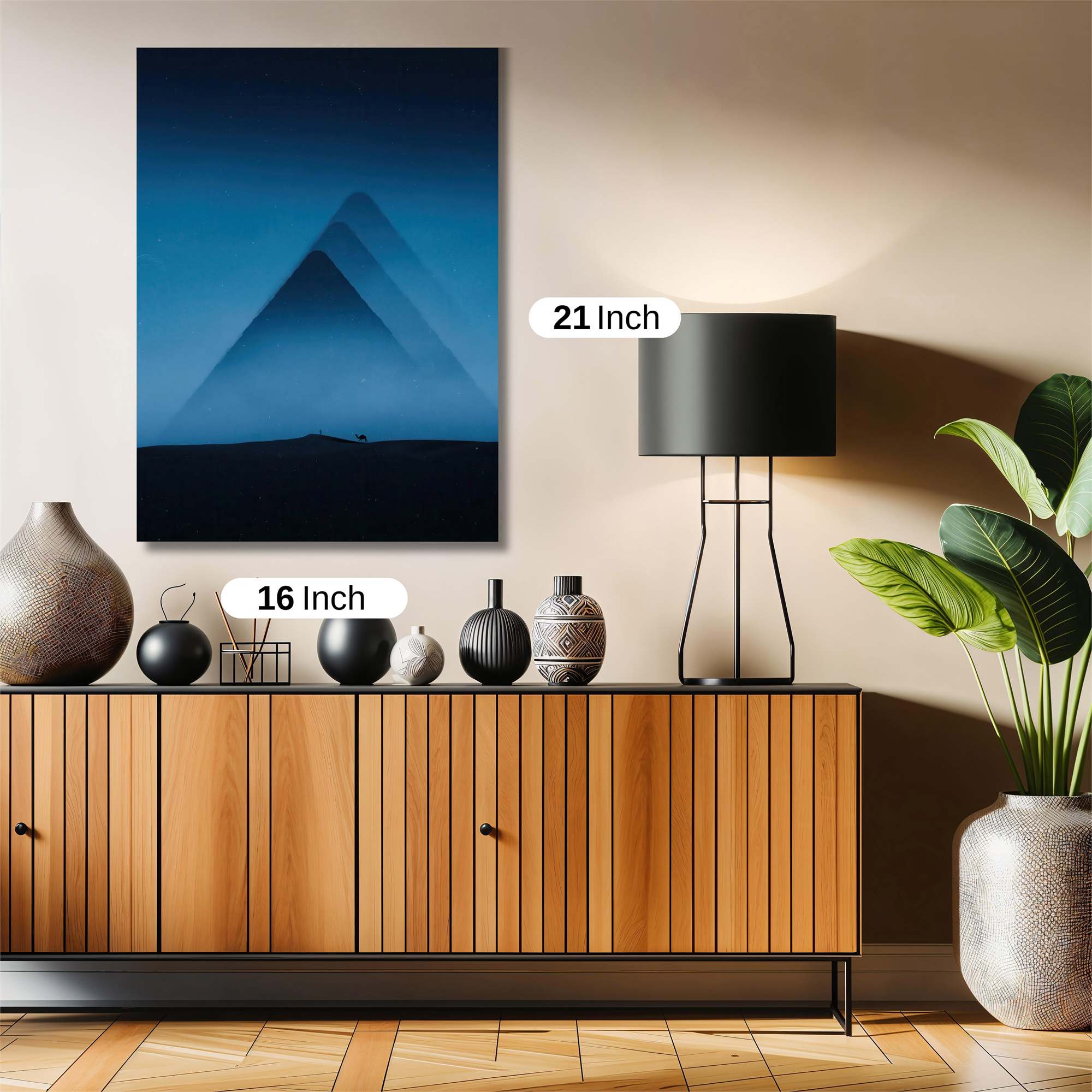 Pyramid Enigma Safe Wall Magnetic / M