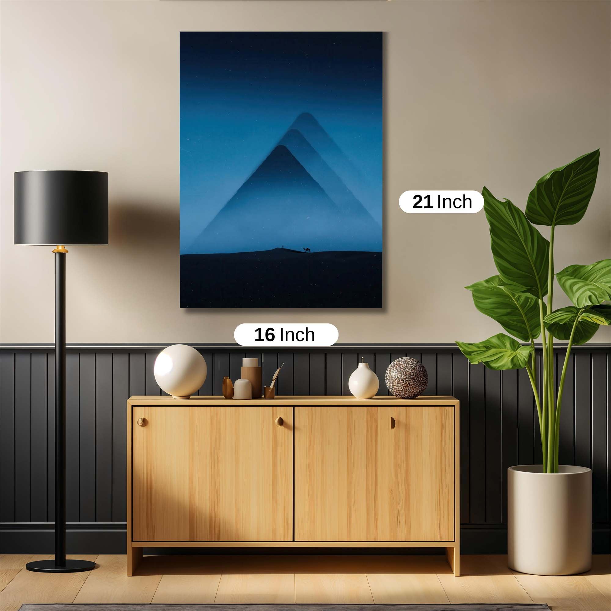 Pyramid Enigma Safe Wall Magnetic / M