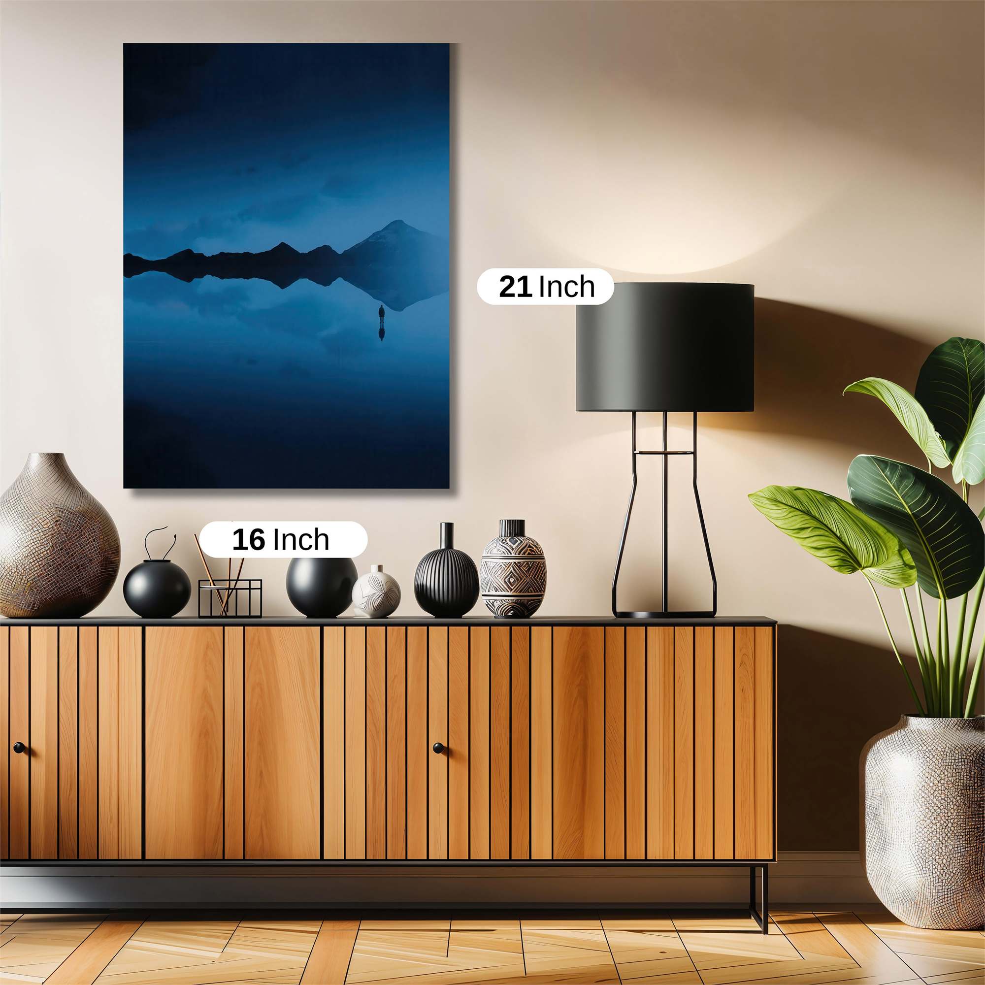 Mountain Serenity Safe Wall Magnetic / M