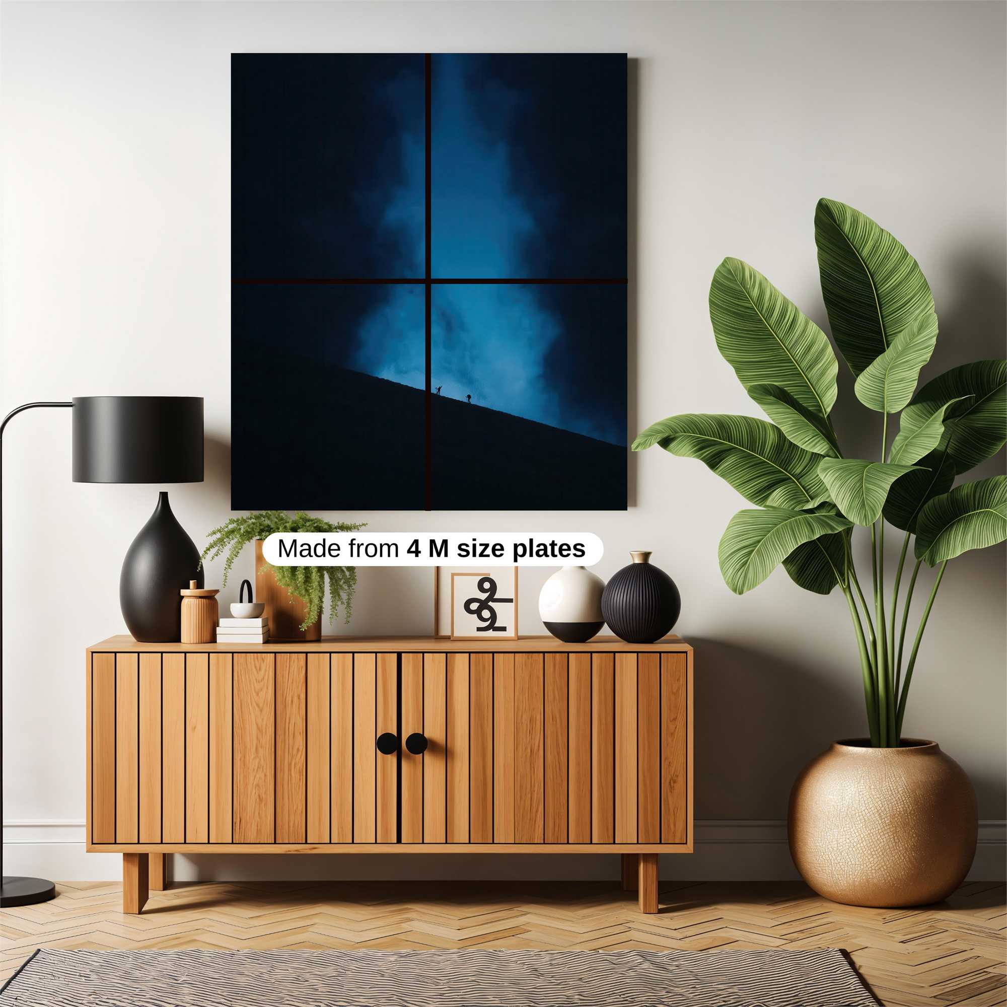 Volcano Eruption Safe Wall Magnetic / M
