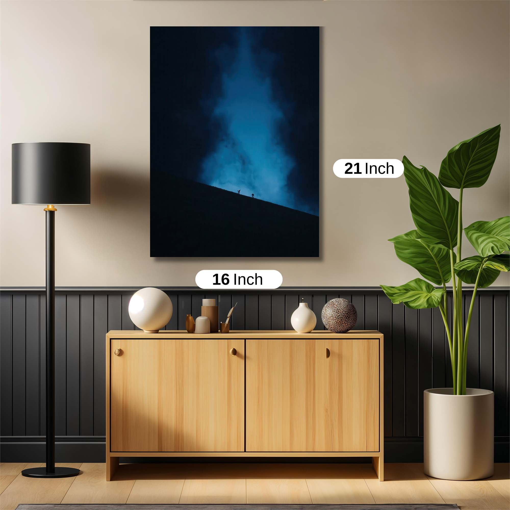 Volcano Eruption Safe Wall Magnetic / M