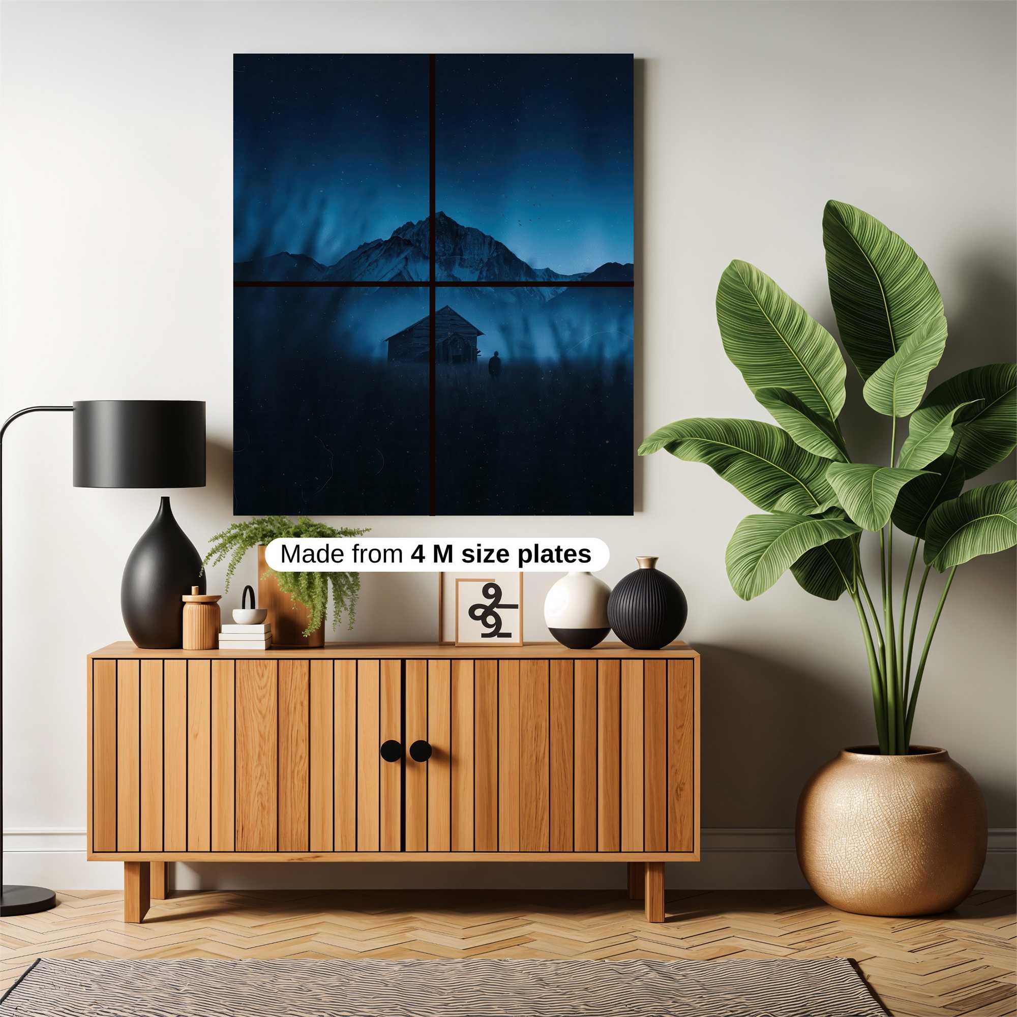 Cabin Twilight Safe Wall Magnetic / M