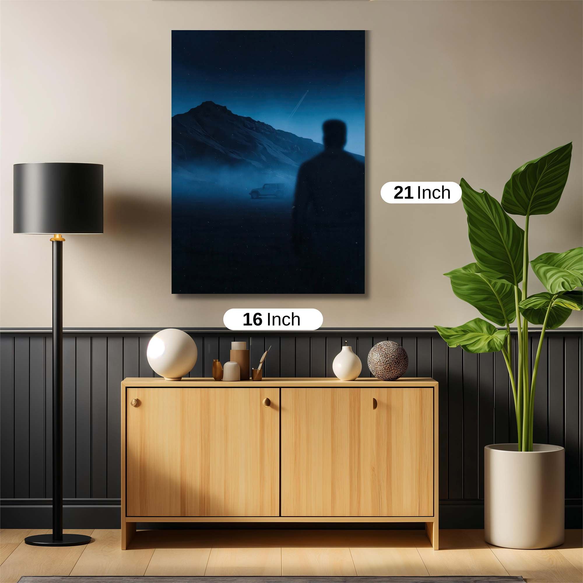 Mountain Mystery Safe Wall Magnetic / M