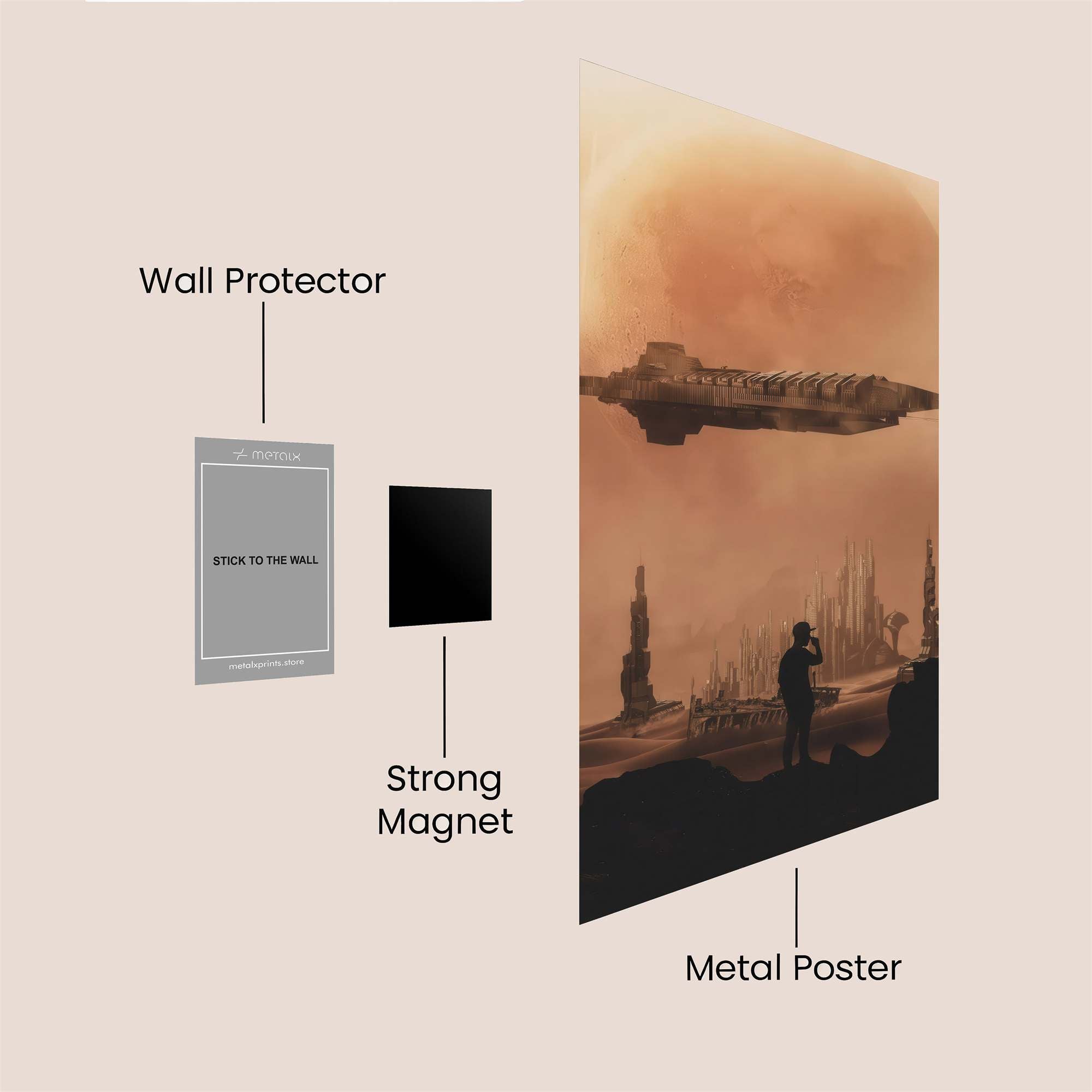 Galactic Serenity Safe Wall Magnetic / M