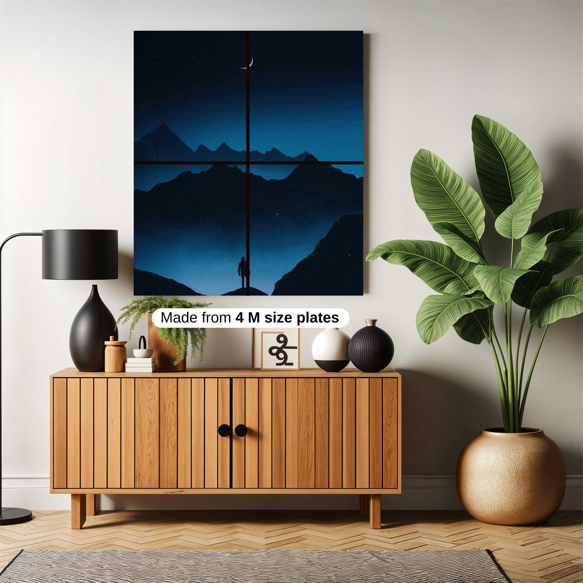 Lone Tranquility Safe Wall Magnetic / M